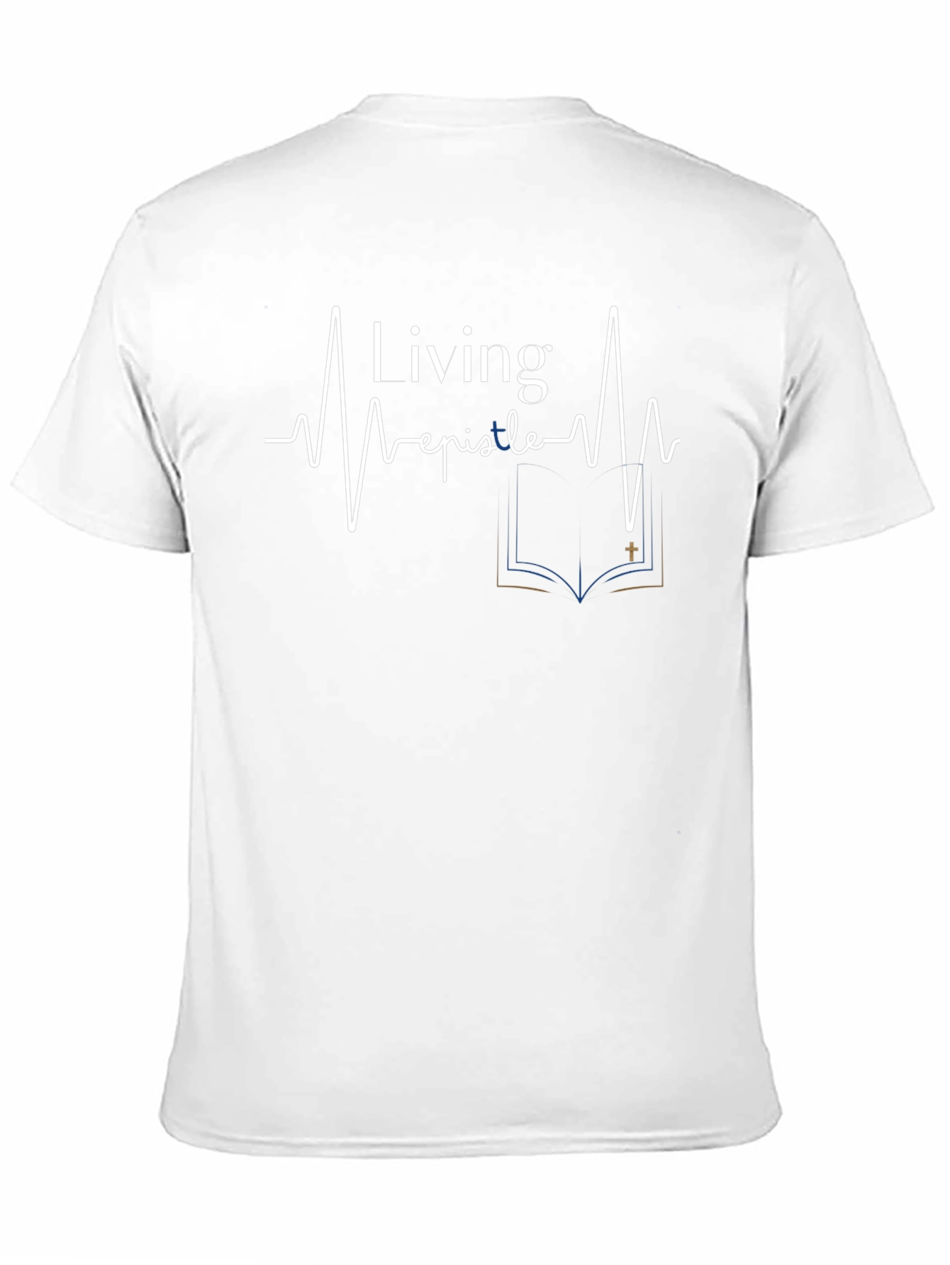 Living Epistle T-Shirt - Christian Heartbeat Design