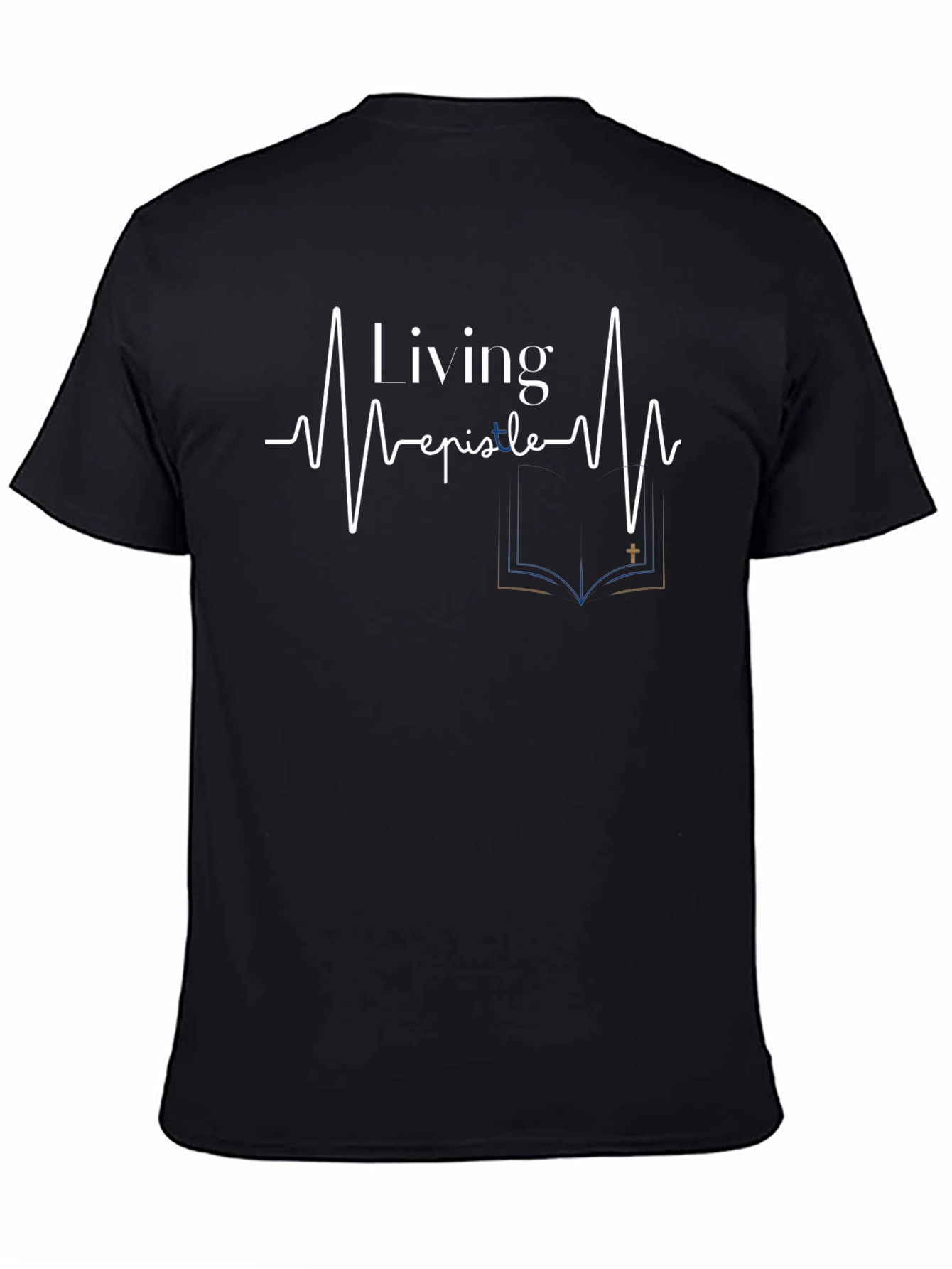 Living Epistle T-Shirt - Christian Heartbeat Design