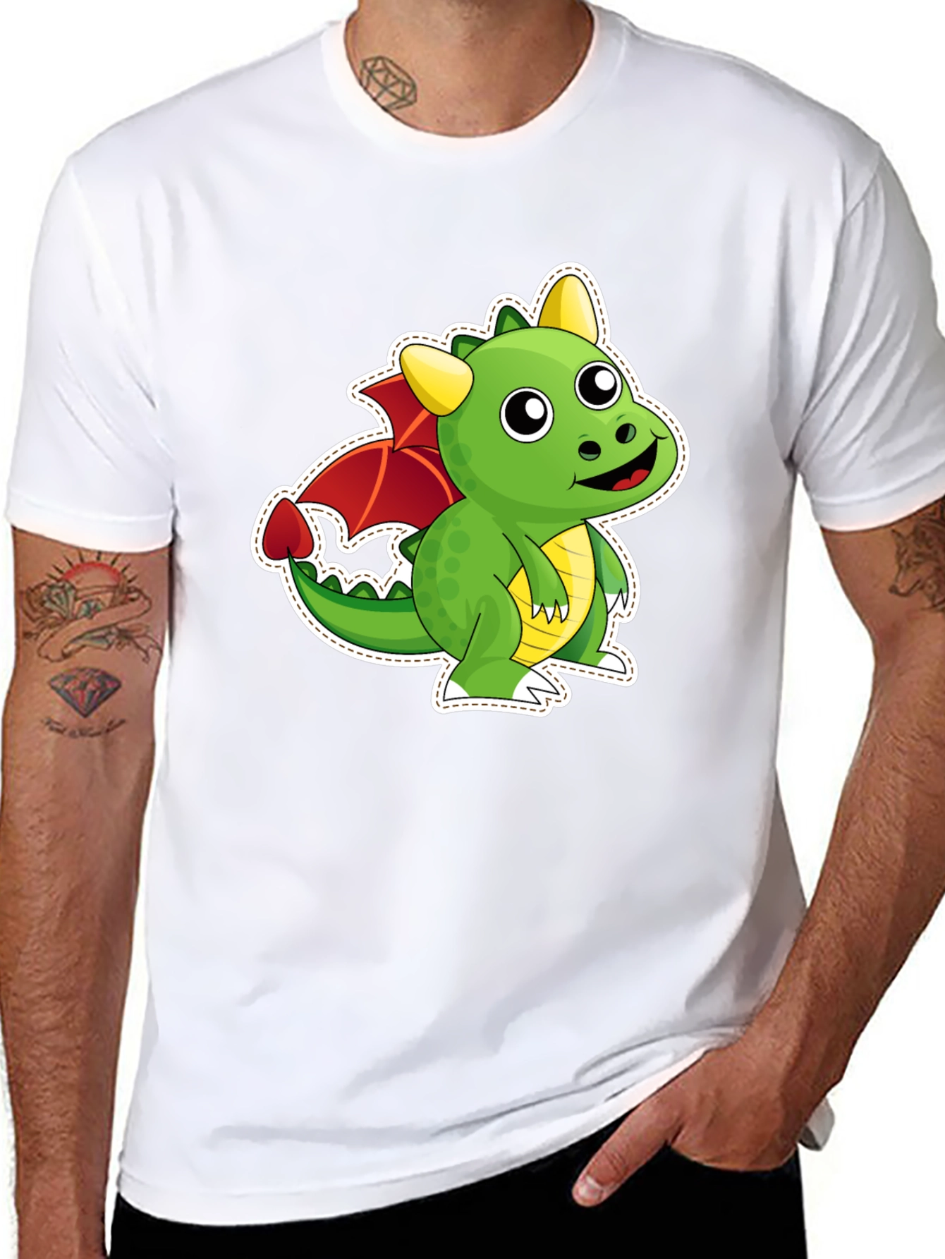 Cute Dragon Graphic T-Shirt