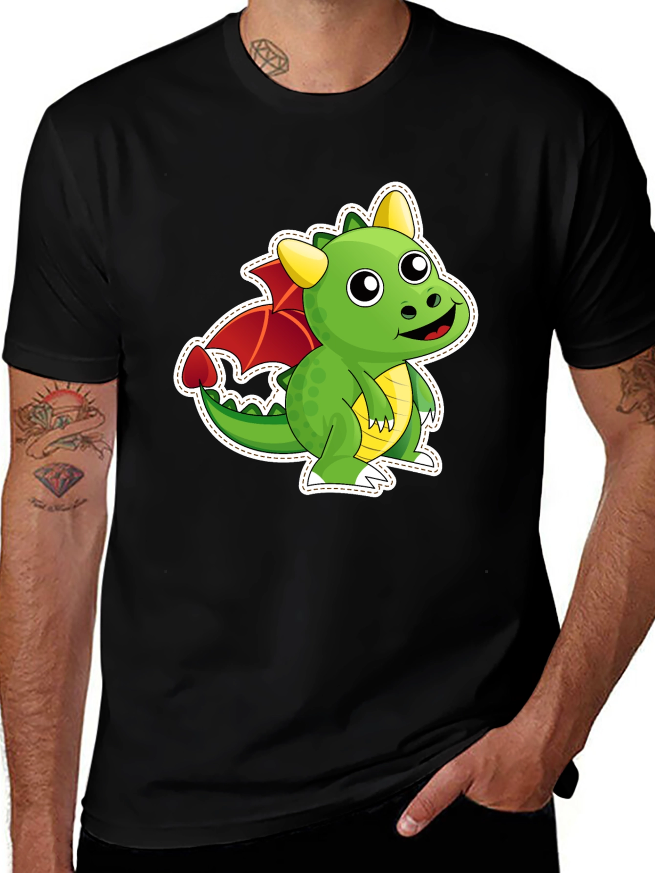 Cute Dragon Graphic T-Shirt
