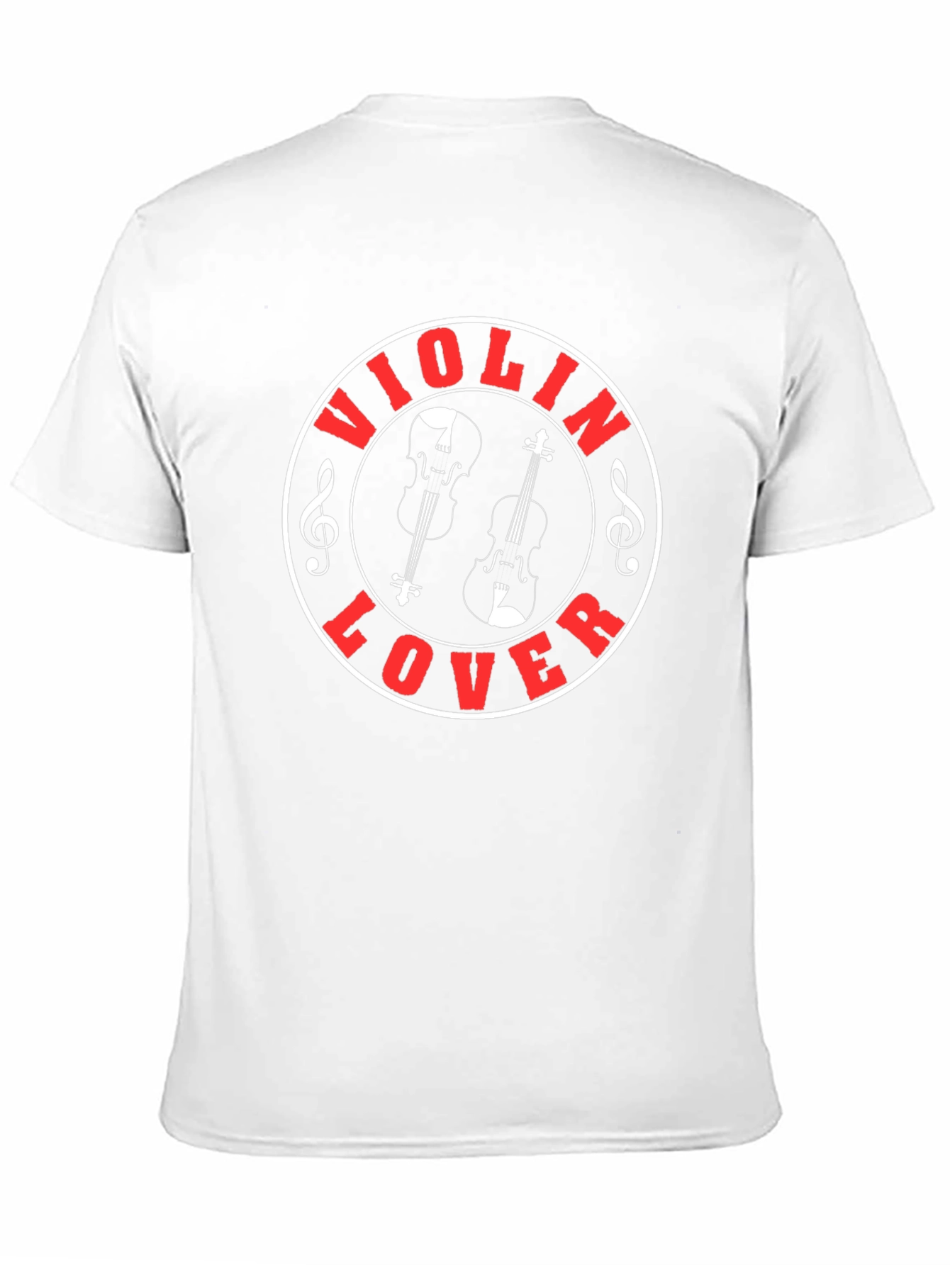 Violin Lover Black T-Shirt