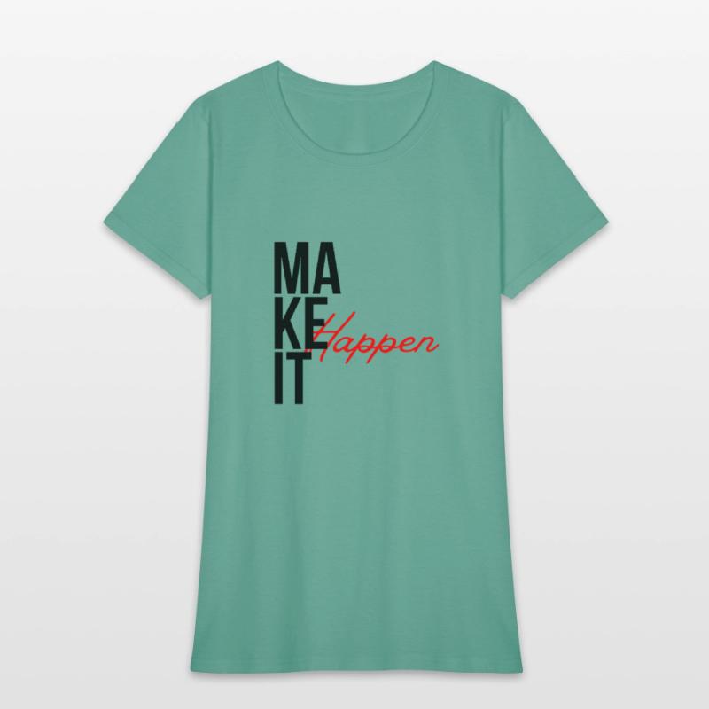 "Make It Happen – Bold Motivational Typography"