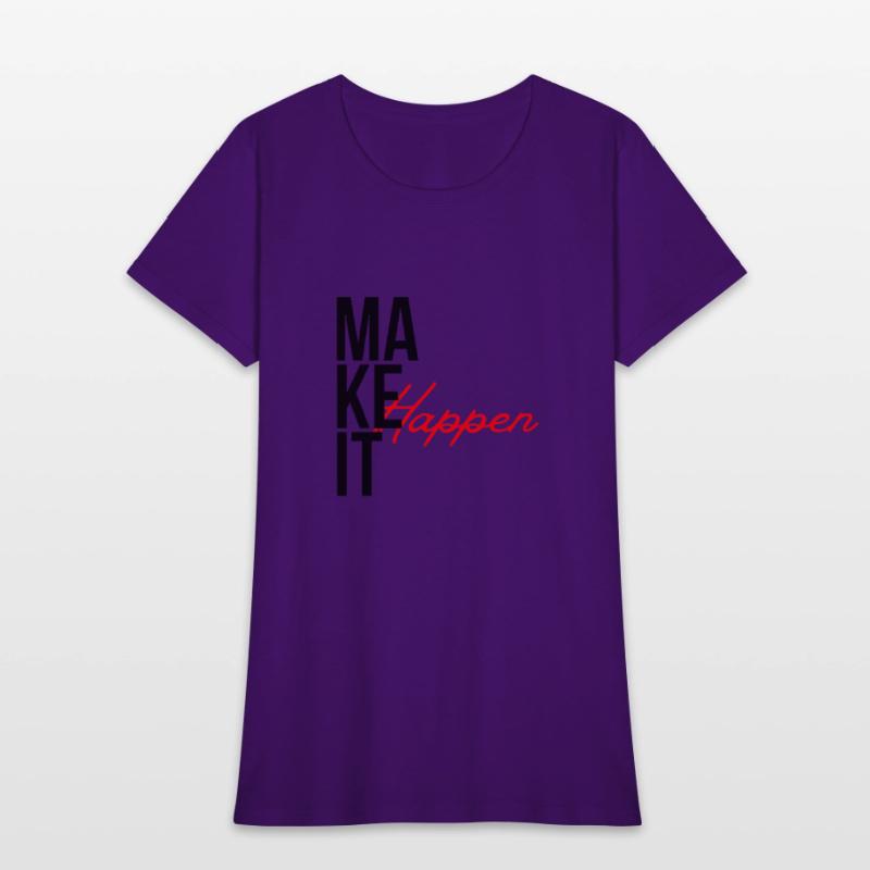 "Make It Happen – Bold Motivational Typography"