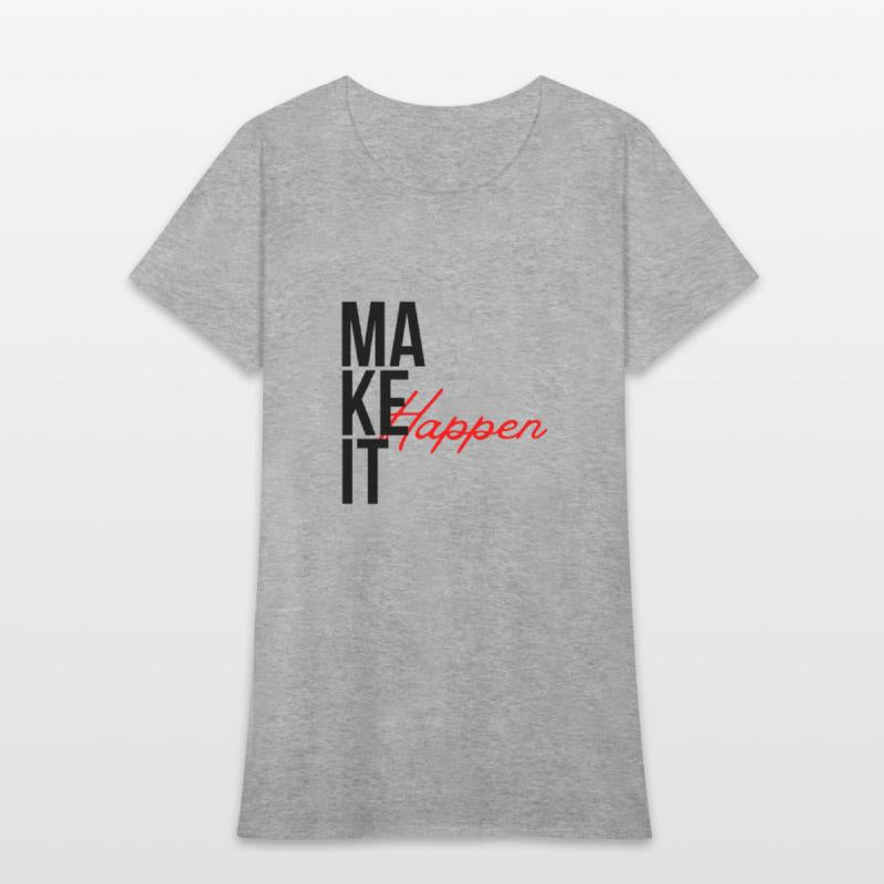"Make It Happen – Bold Motivational Typography"