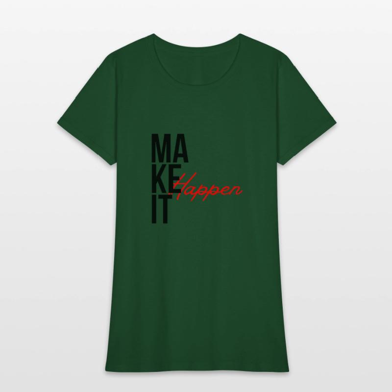 "Make It Happen – Bold Motivational Typography"
