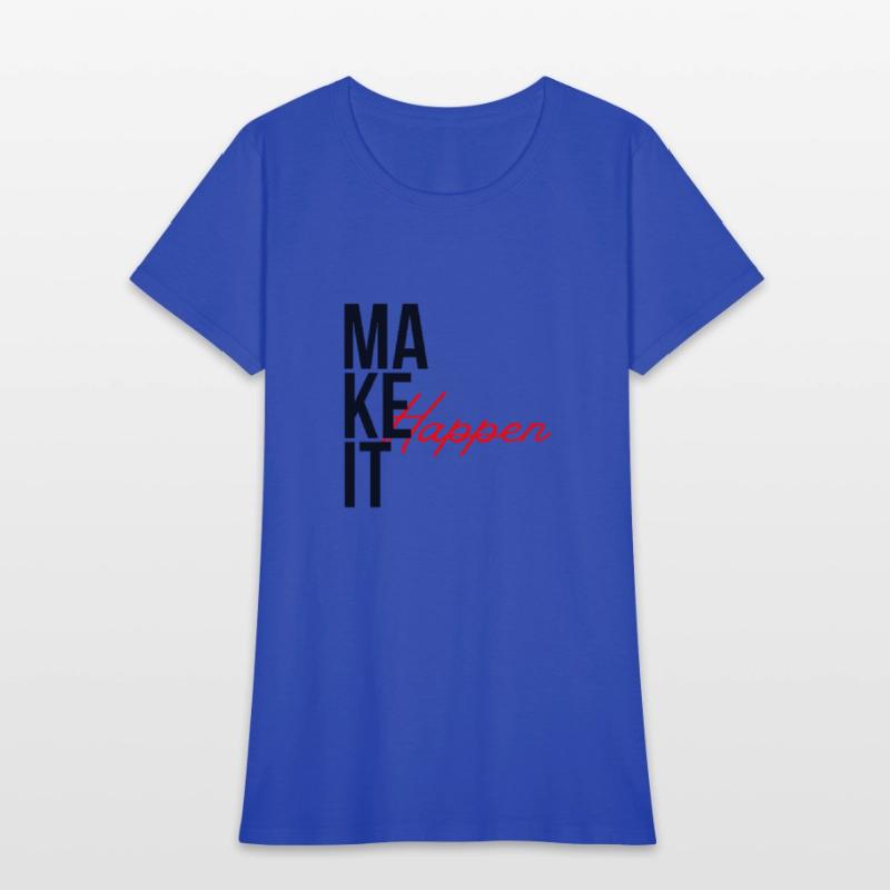 "Make It Happen – Bold Motivational Typography"