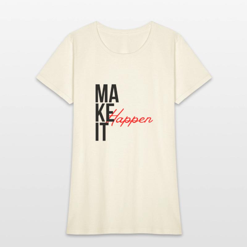"Make It Happen – Bold Motivational Typography"