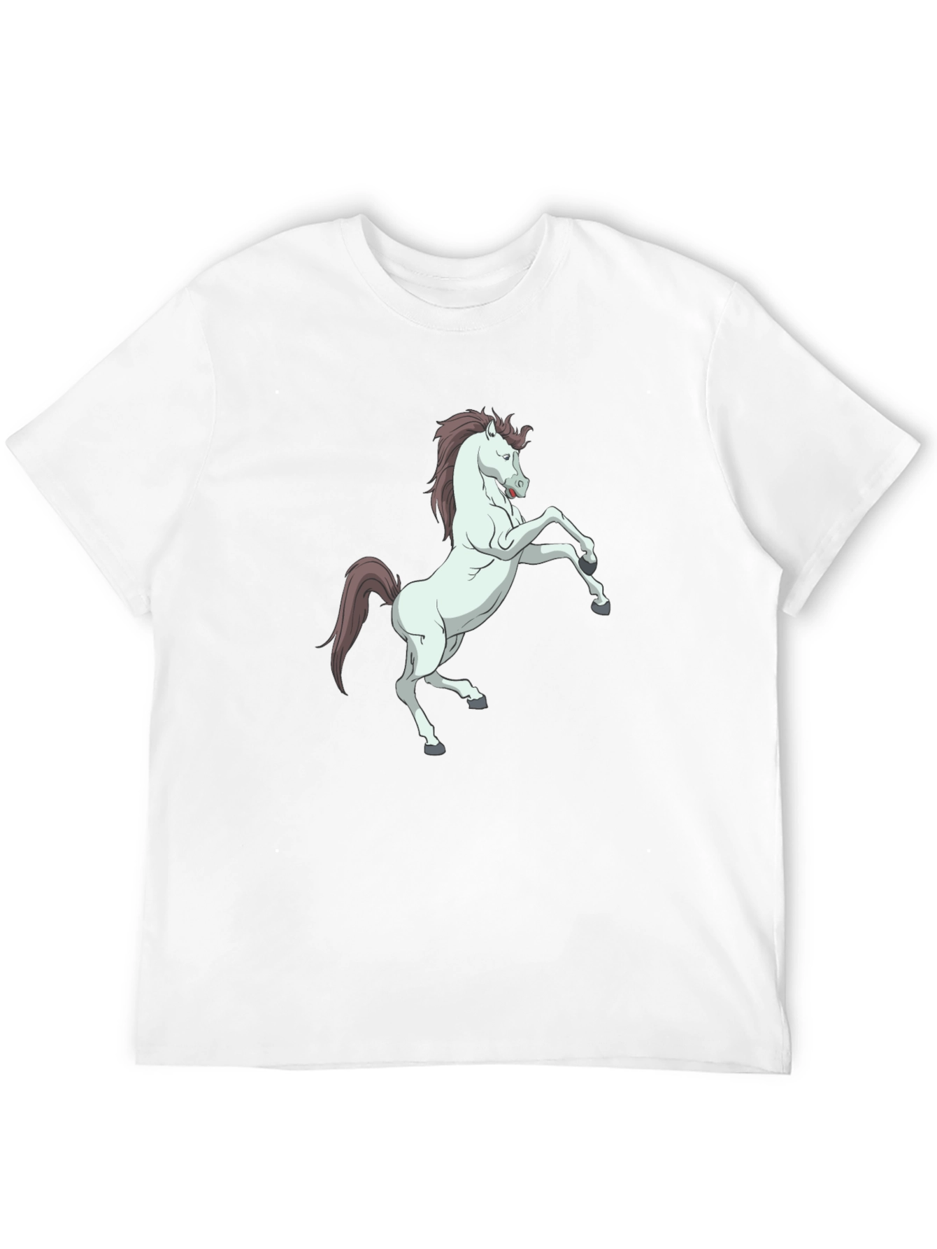 Horse Graphic Black T-Shirt - Stylish & Unique
