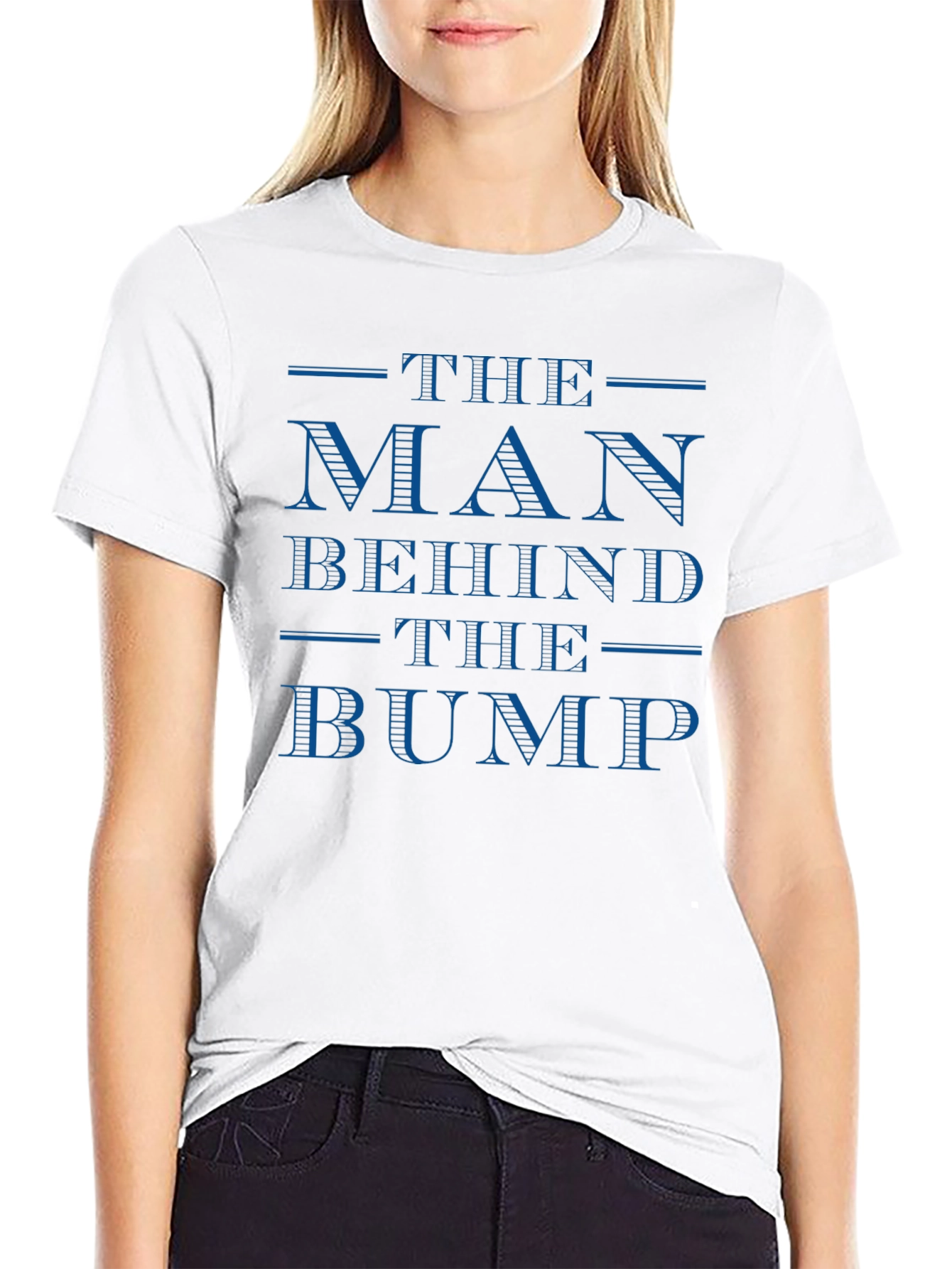 The Man Behind The Bump Graphic Tee