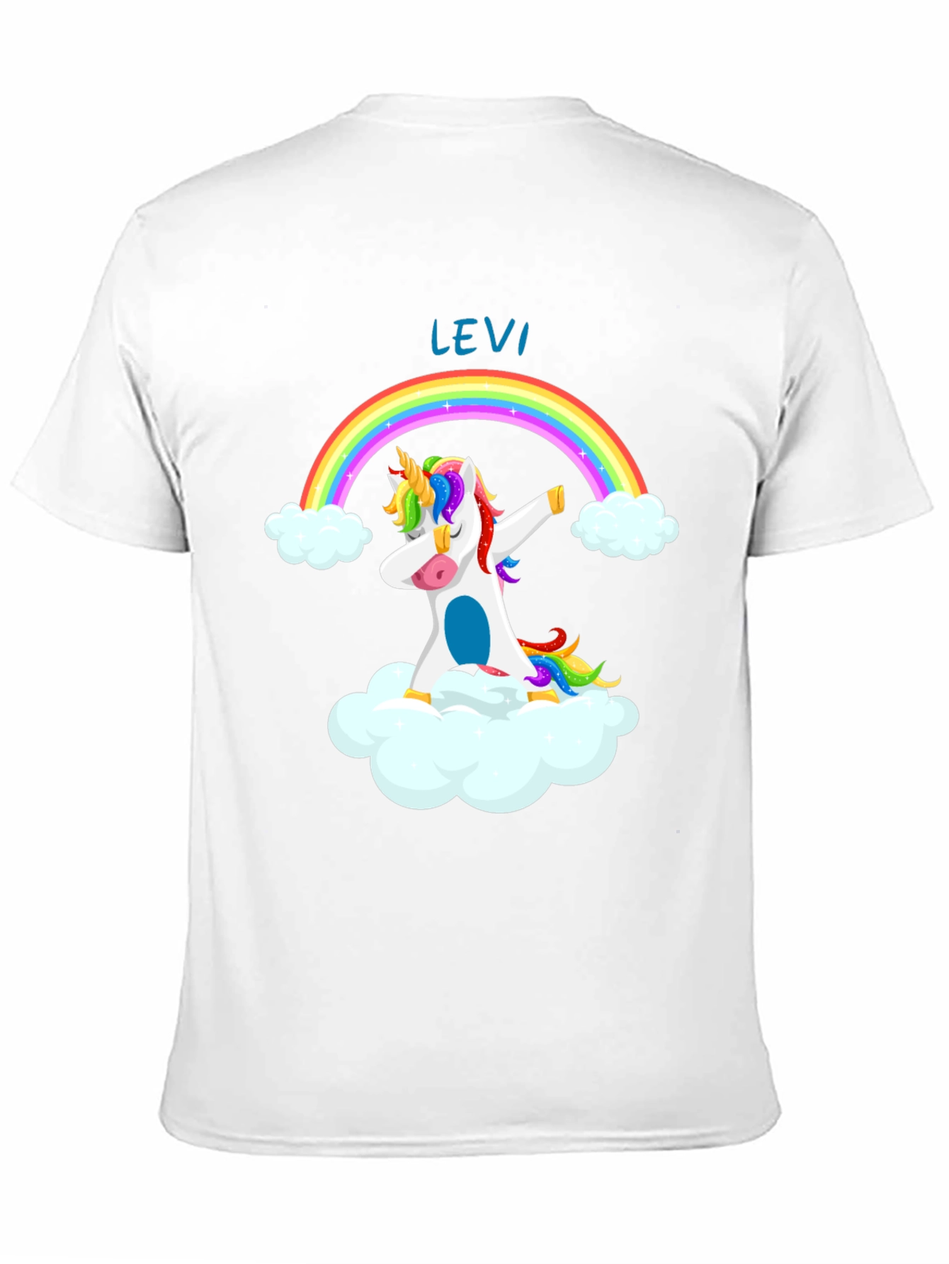Unicorn Dab Rainbow Tee - Levi