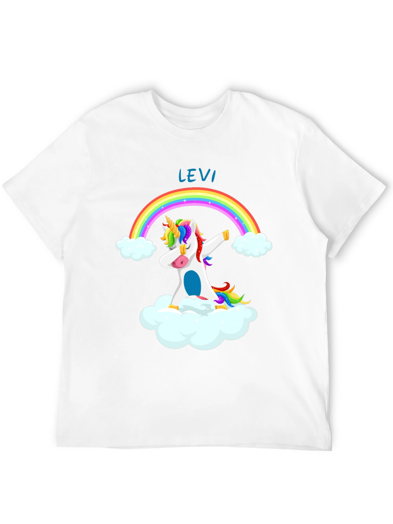 Unicorn Dab Rainbow Tee - Levi