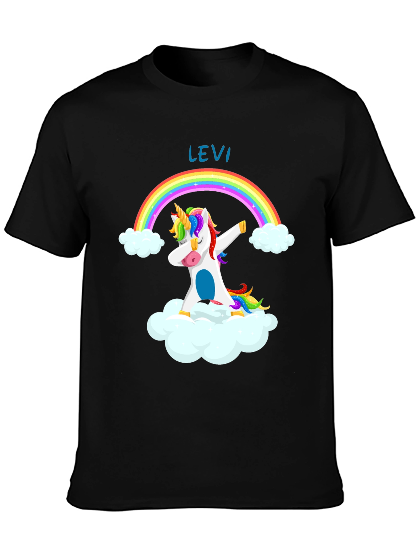 Unicorn Dab Rainbow Tee - Levi