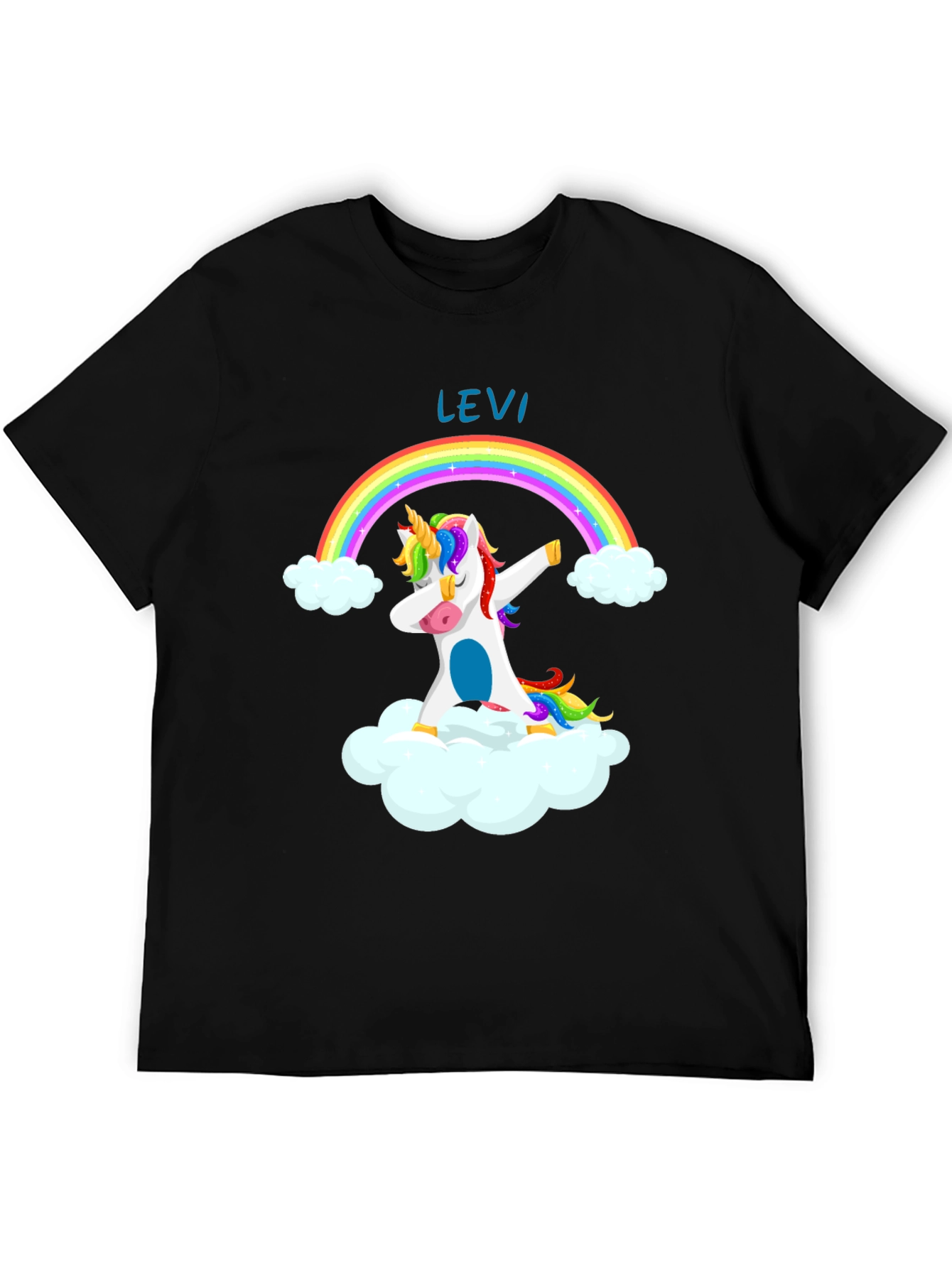 Unicorn Dab Rainbow Tee - Levi