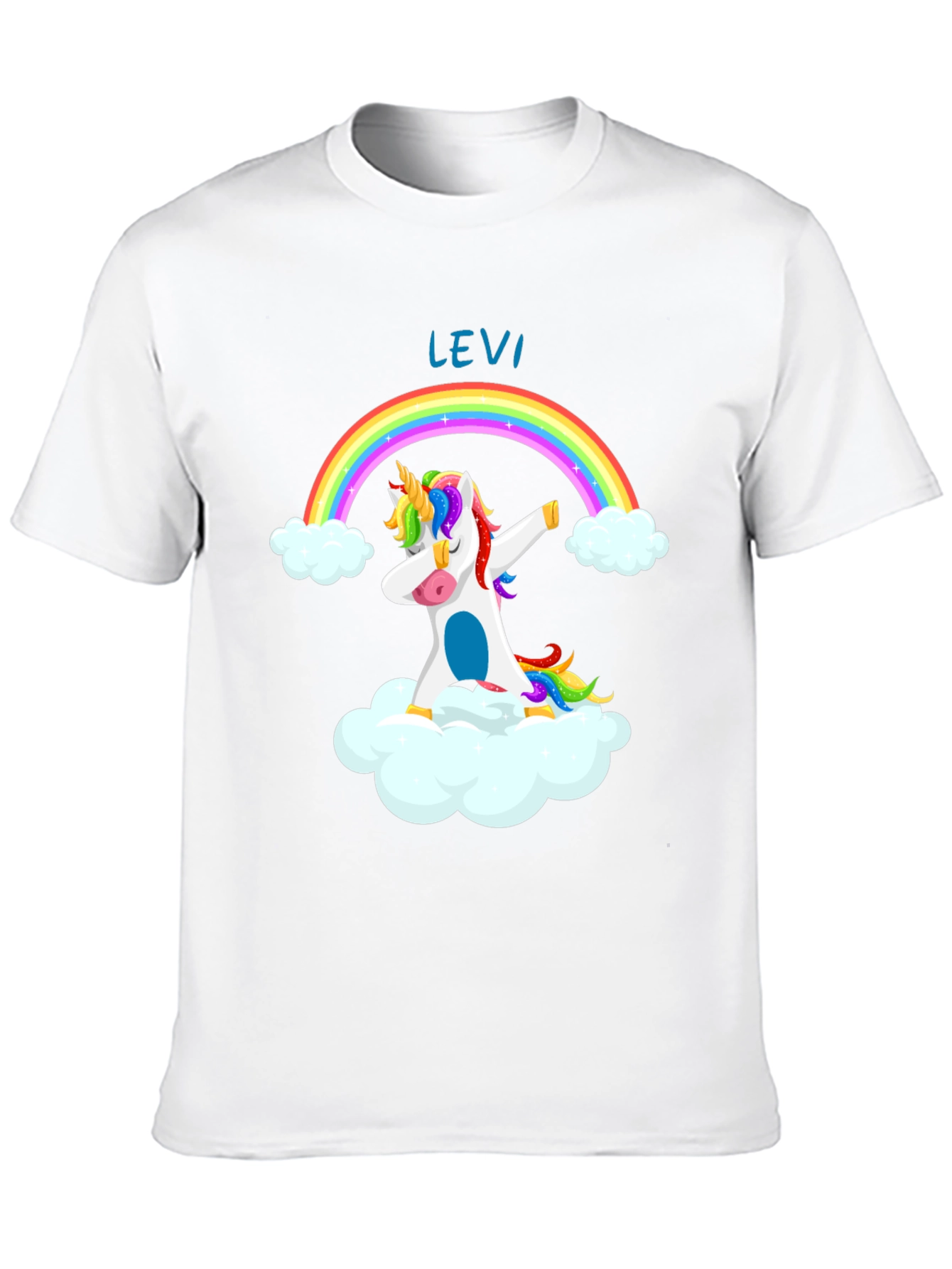 Unicorn Dab Rainbow Tee - Levi