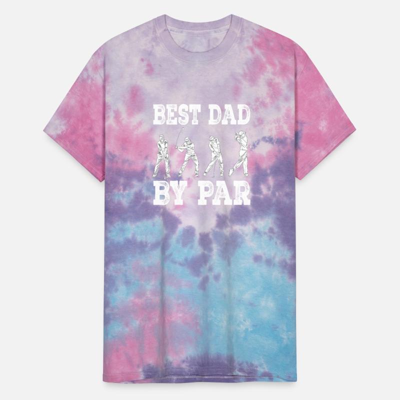 Mens Best Dad By Par Disc Golf Golfer American