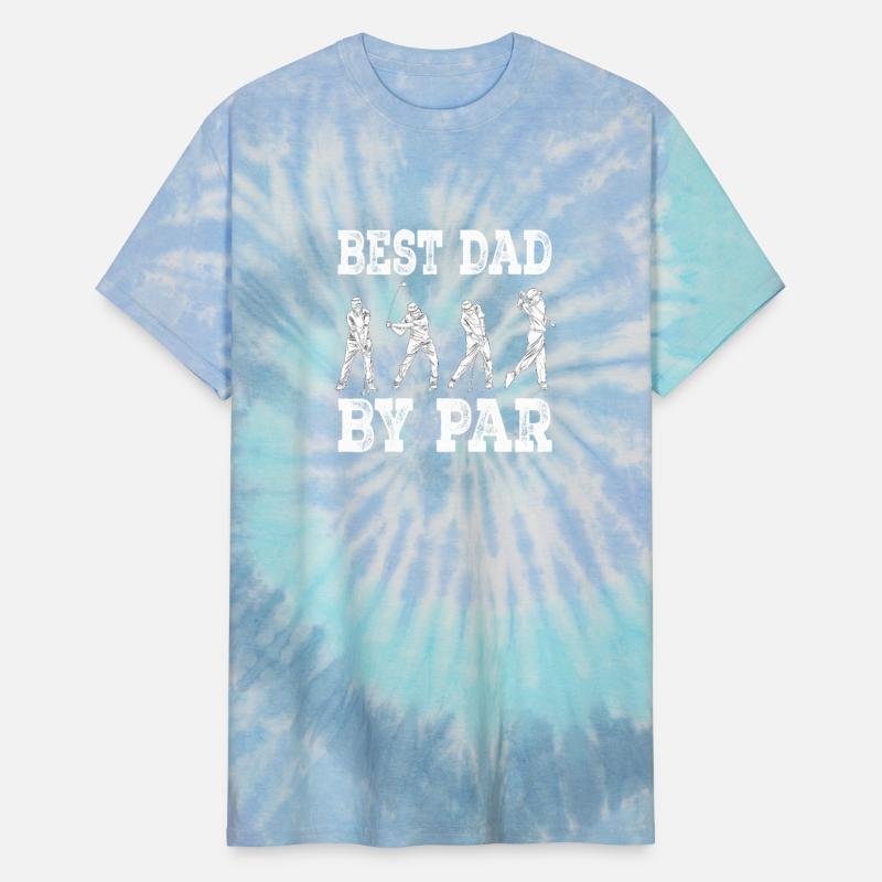 Mens Best Dad By Par Disc Golf Golfer American