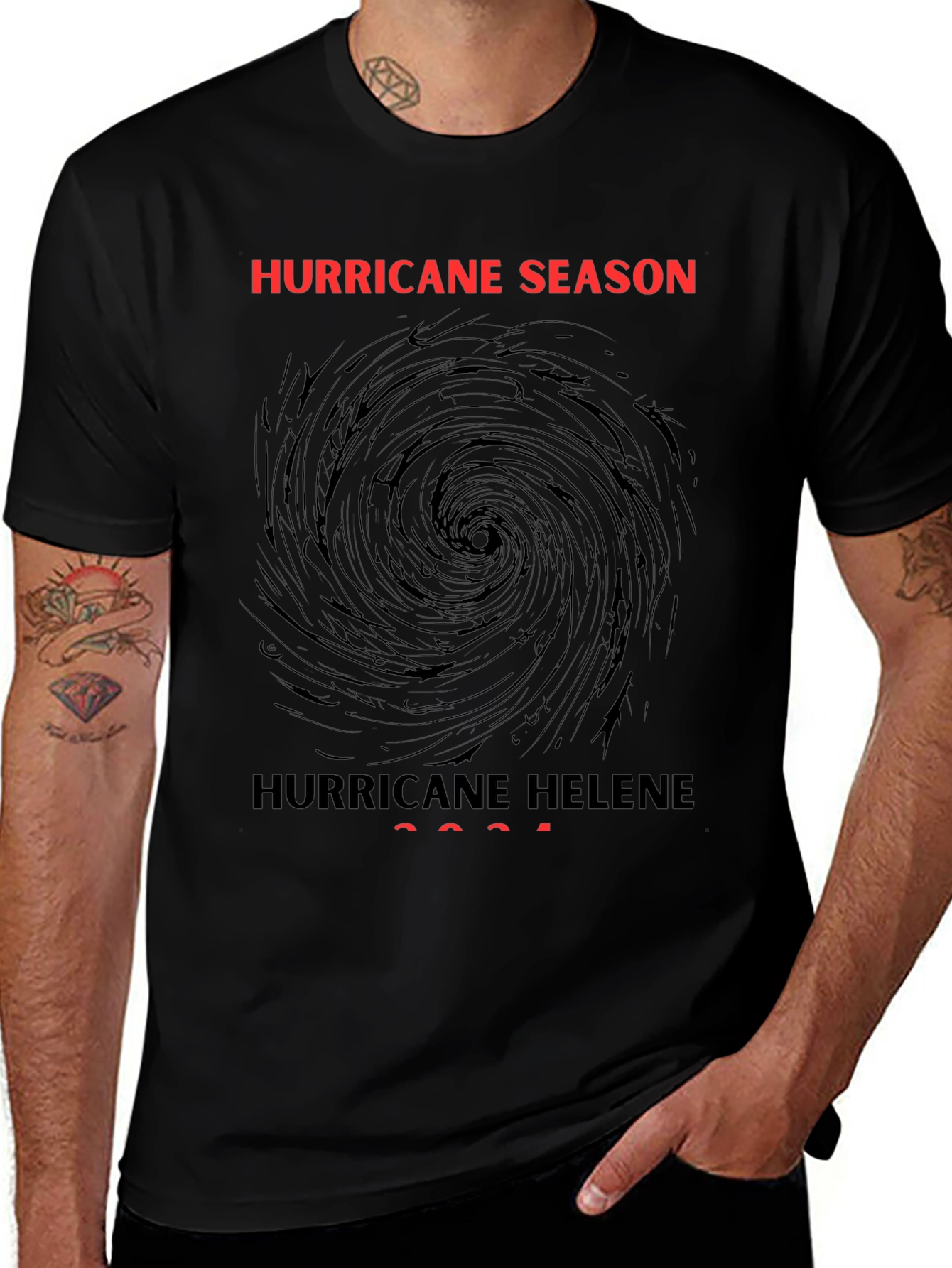 Hurricane Season T-Shirt - Cyclone Graphic Tee