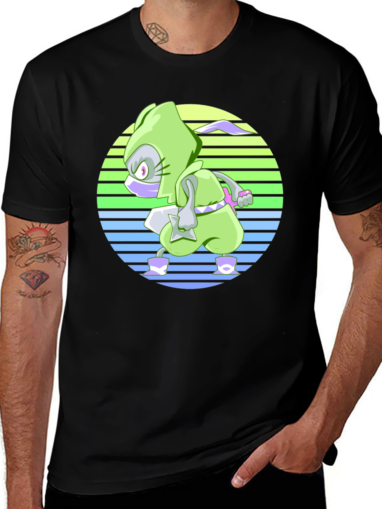 Ninja Rabbit T-Shirt - Graphic Tee