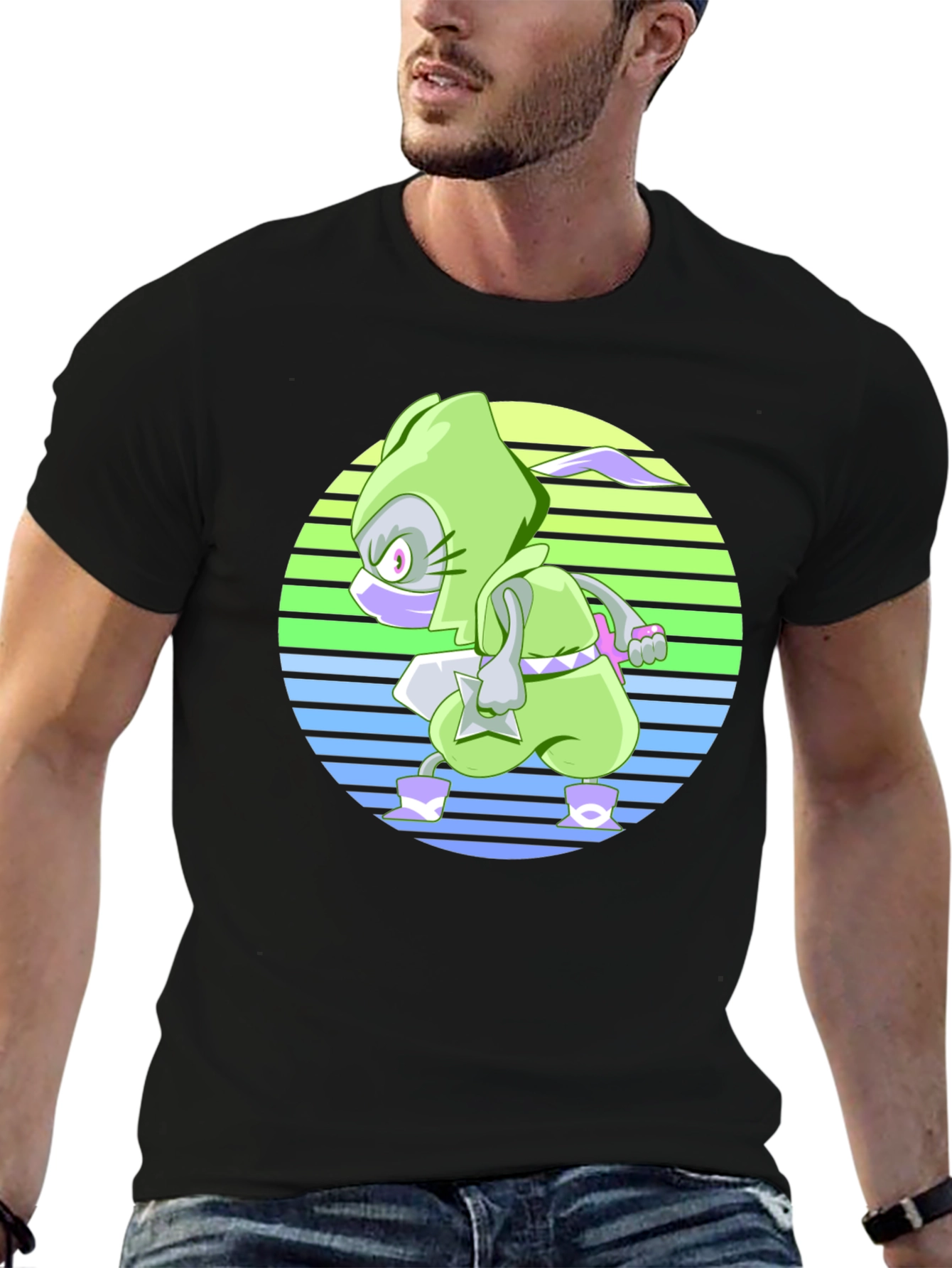 Ninja Rabbit T-Shirt - Graphic Tee