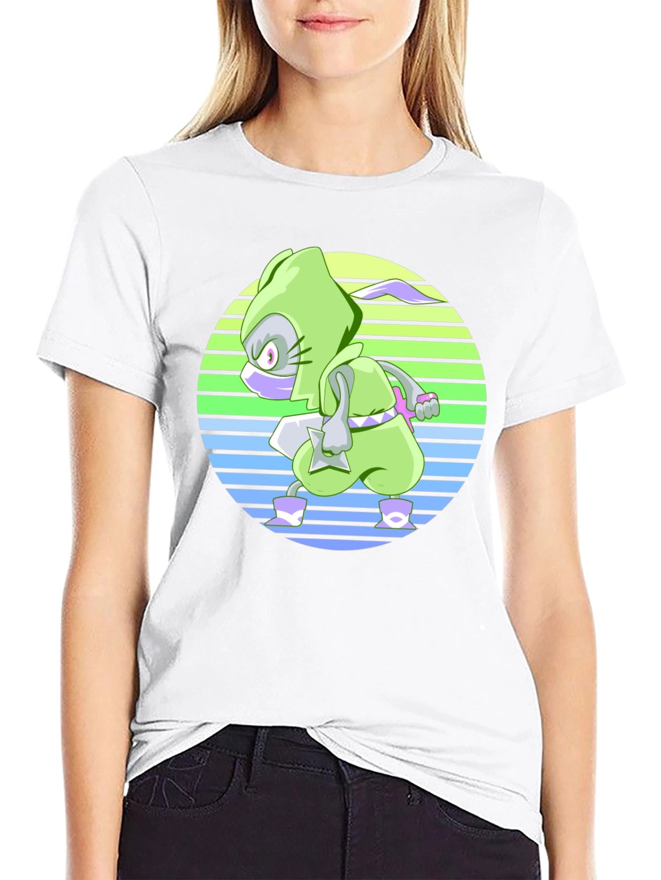 Ninja Rabbit T-Shirt - Graphic Tee