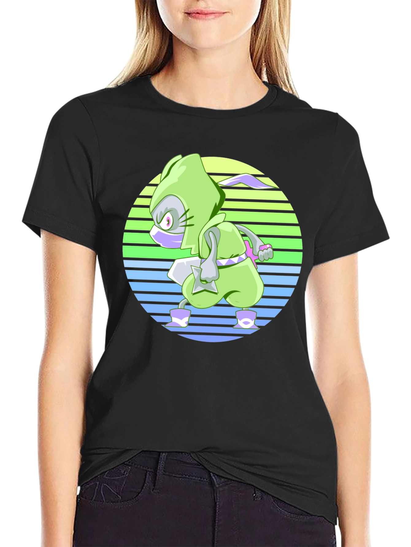 Ninja Rabbit T-Shirt - Graphic Tee