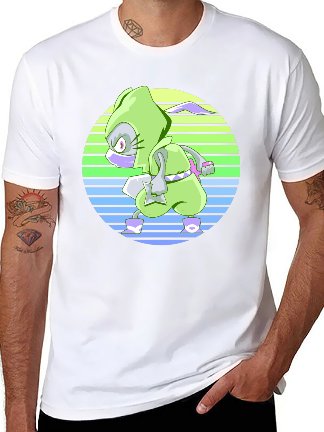 Ninja Rabbit T-Shirt - Graphic Tee