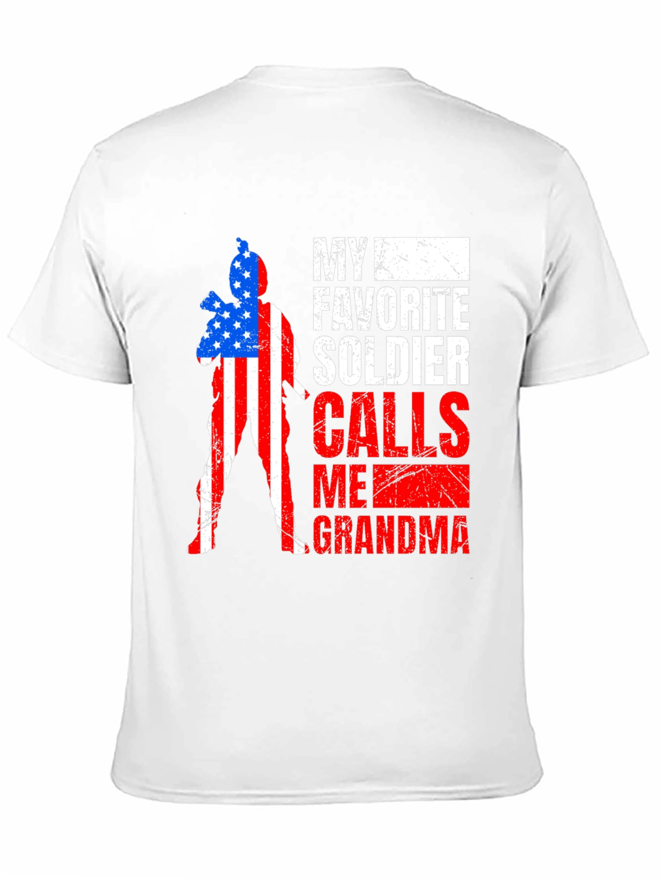 My Favorite Soldier Grandma Patriotic T-Shirt