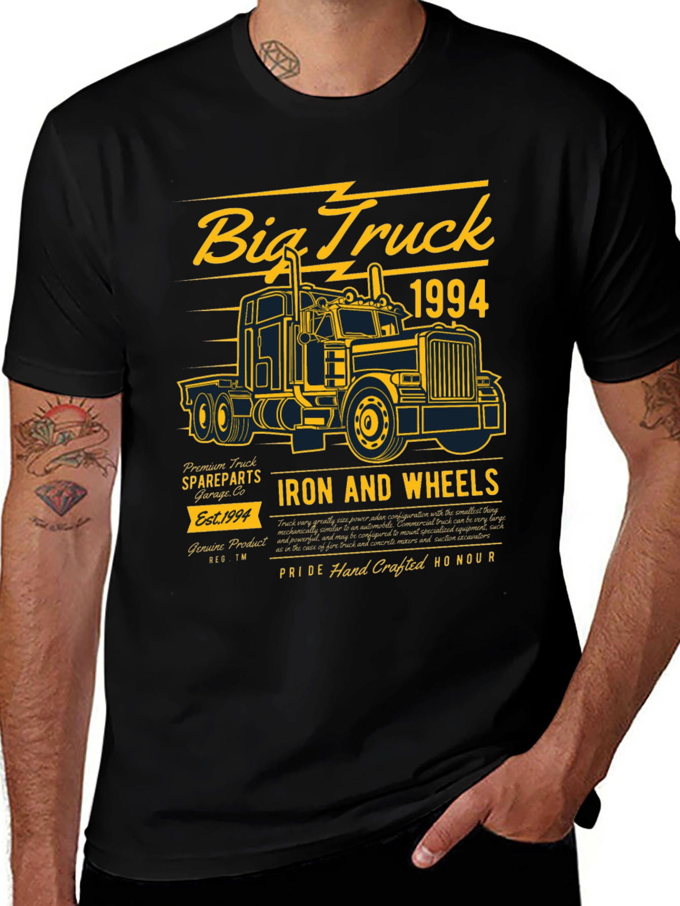 Big Truck 1994 Graphic T-Shirt
