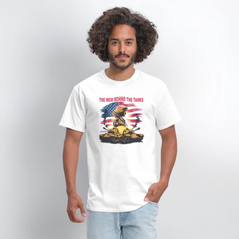 Mother’s Day Military Tank Guard Mom 4th July Amer