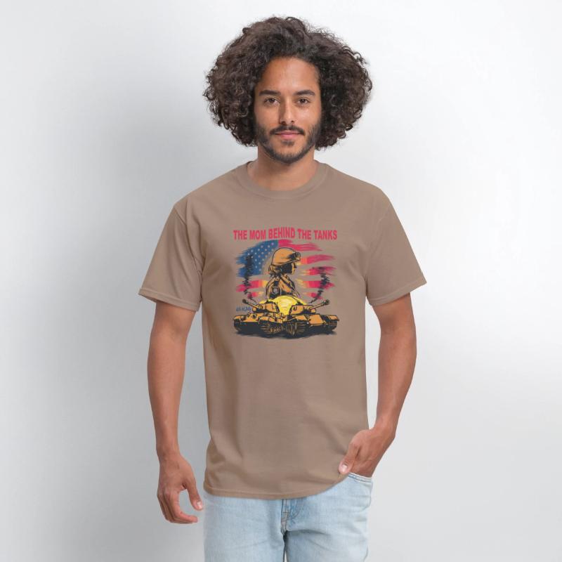 Mother’s Day Military Tank Guard Mom 4th July Amer