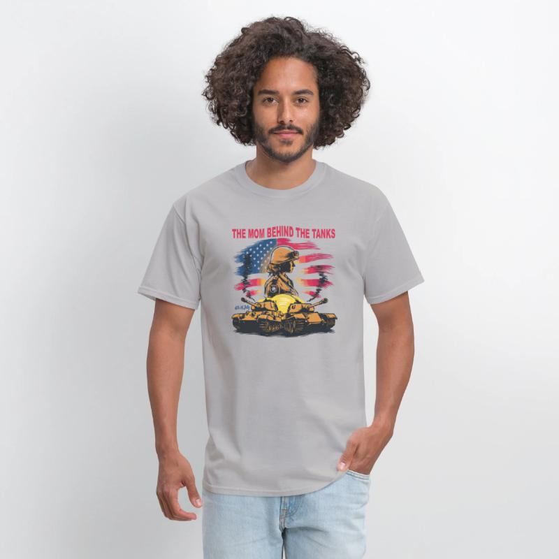 Mother’s Day Military Tank Guard Mom 4th July Amer