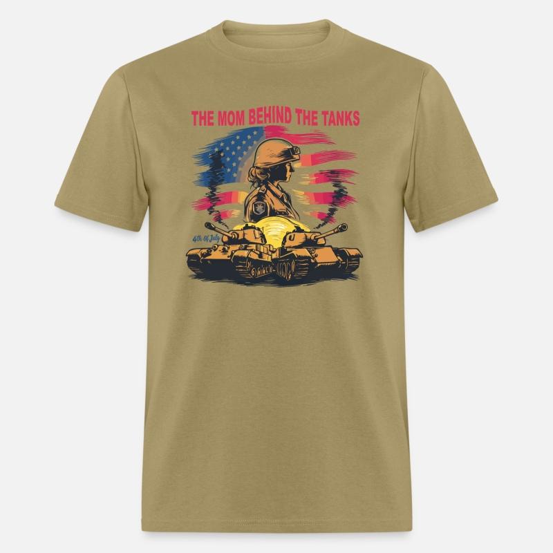 Mother’s Day Military Tank Guard Mom 4th July Amer