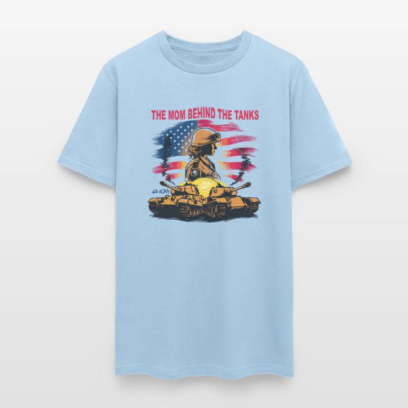Mother’s Day Military Tank Guard Mom 4th July Amer