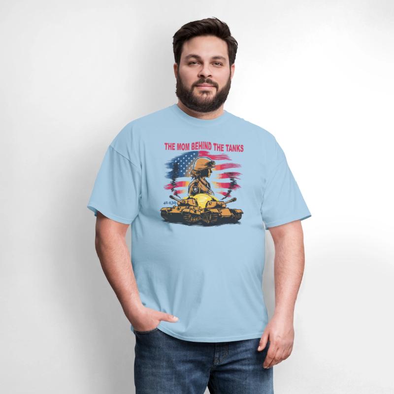 Mother’s Day Military Tank Guard Mom 4th July Amer
