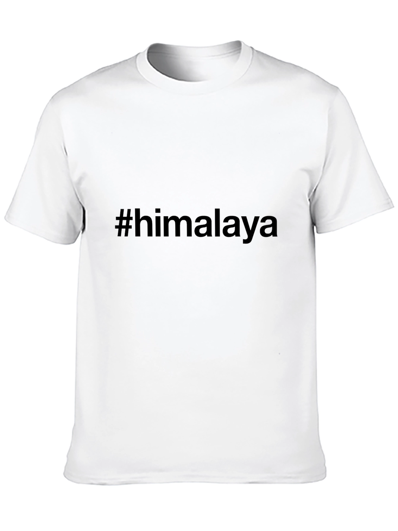 #himalaya Black T-Shirt Casual Everyday Wear