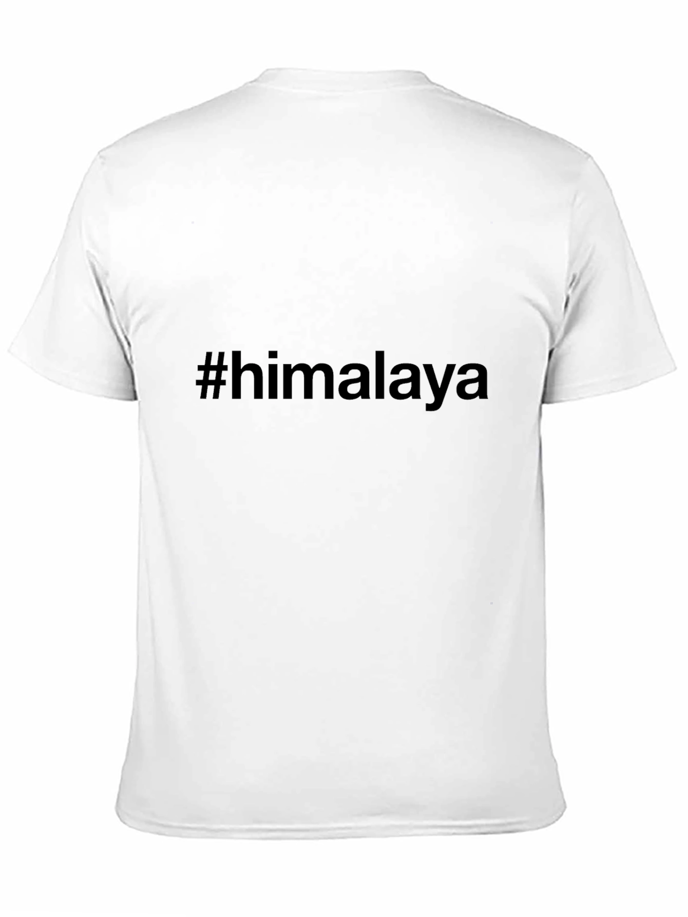 #himalaya Black T-Shirt Casual Everyday Wear