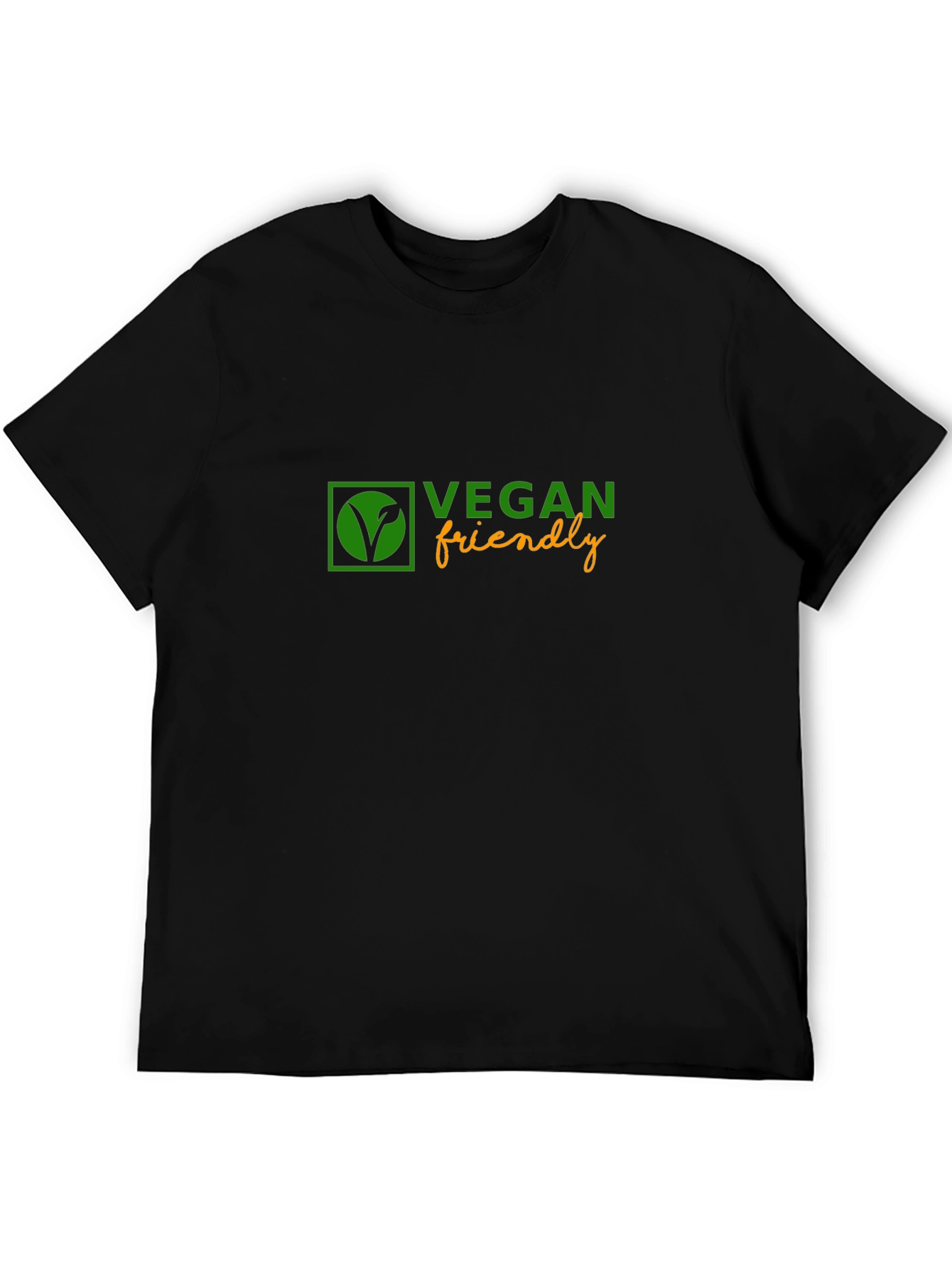 Vegan Friendly Black T-Shirt