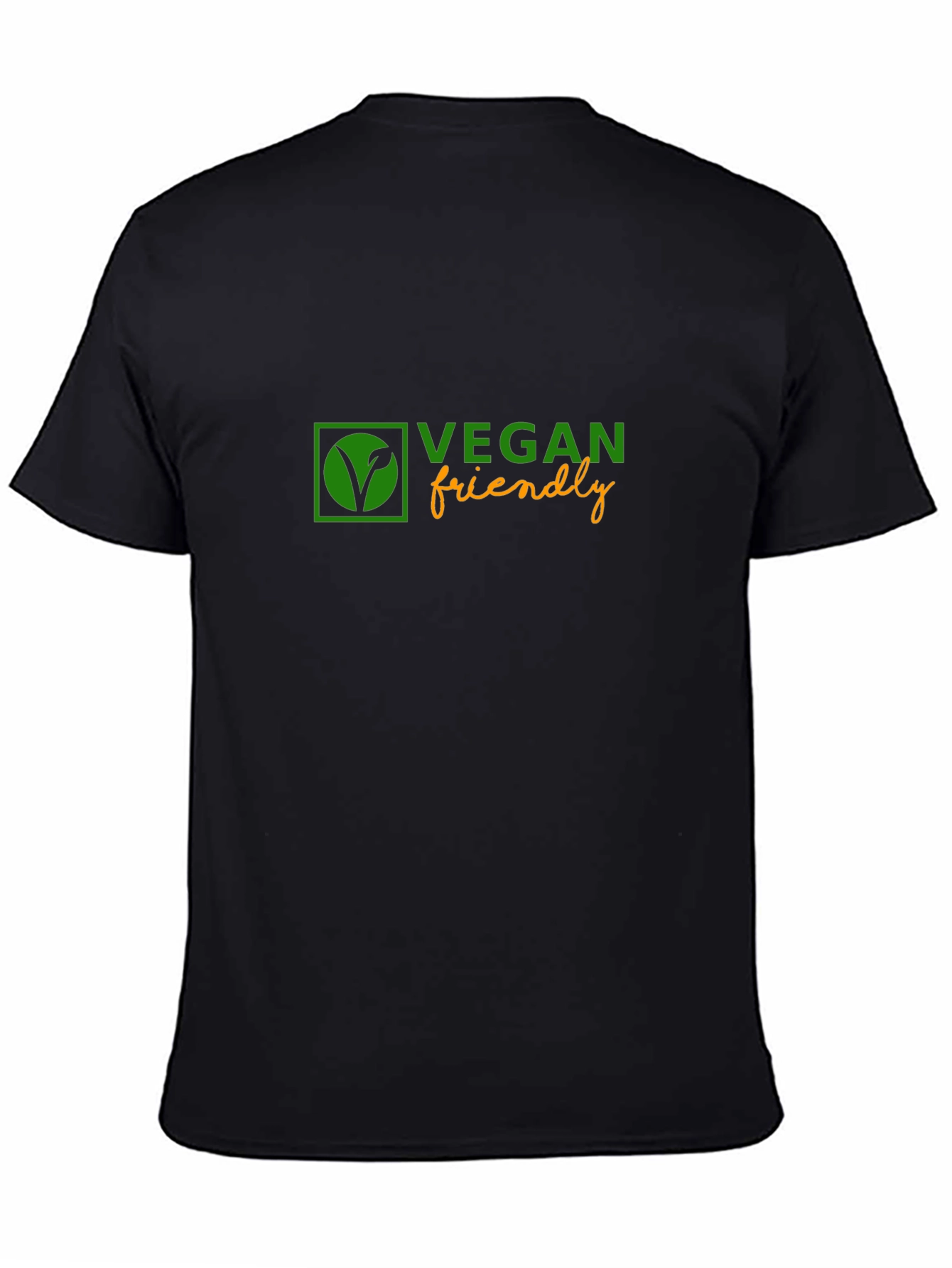 Vegan Friendly Black T-Shirt
