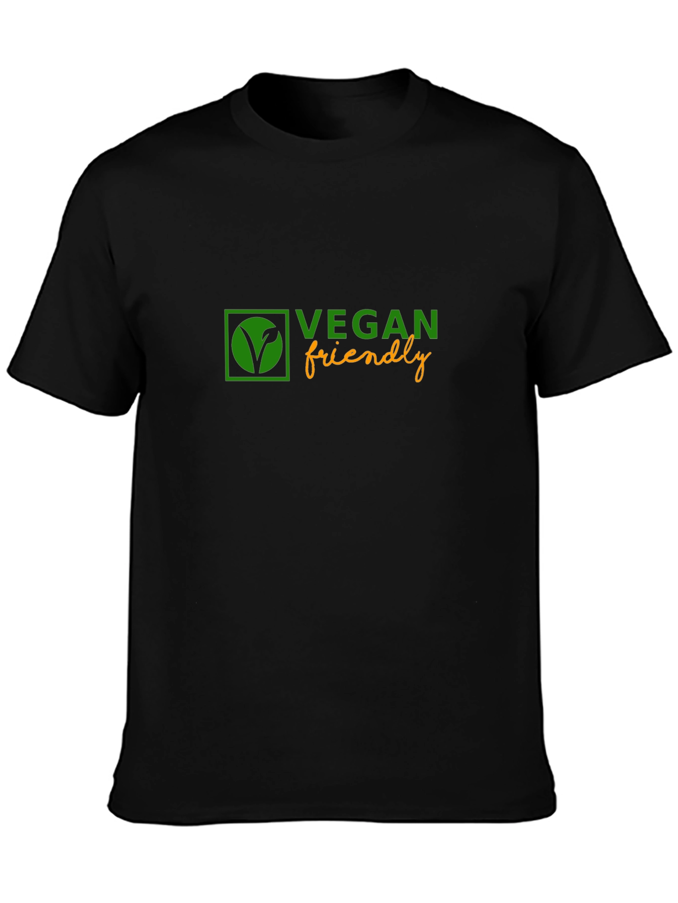 Vegan Friendly Black T-Shirt
