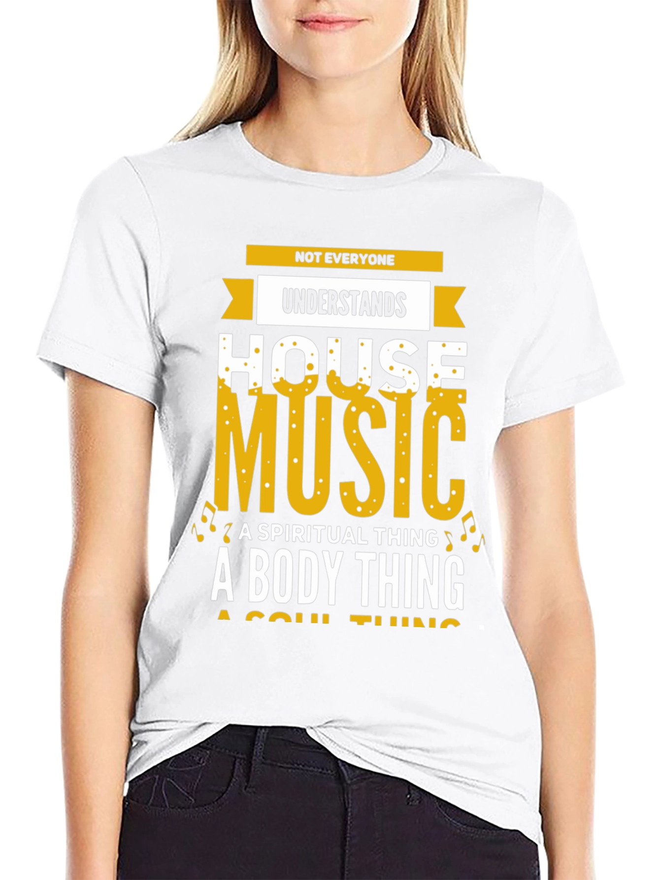 House Music T-Shirt: Spiritual Body Soul