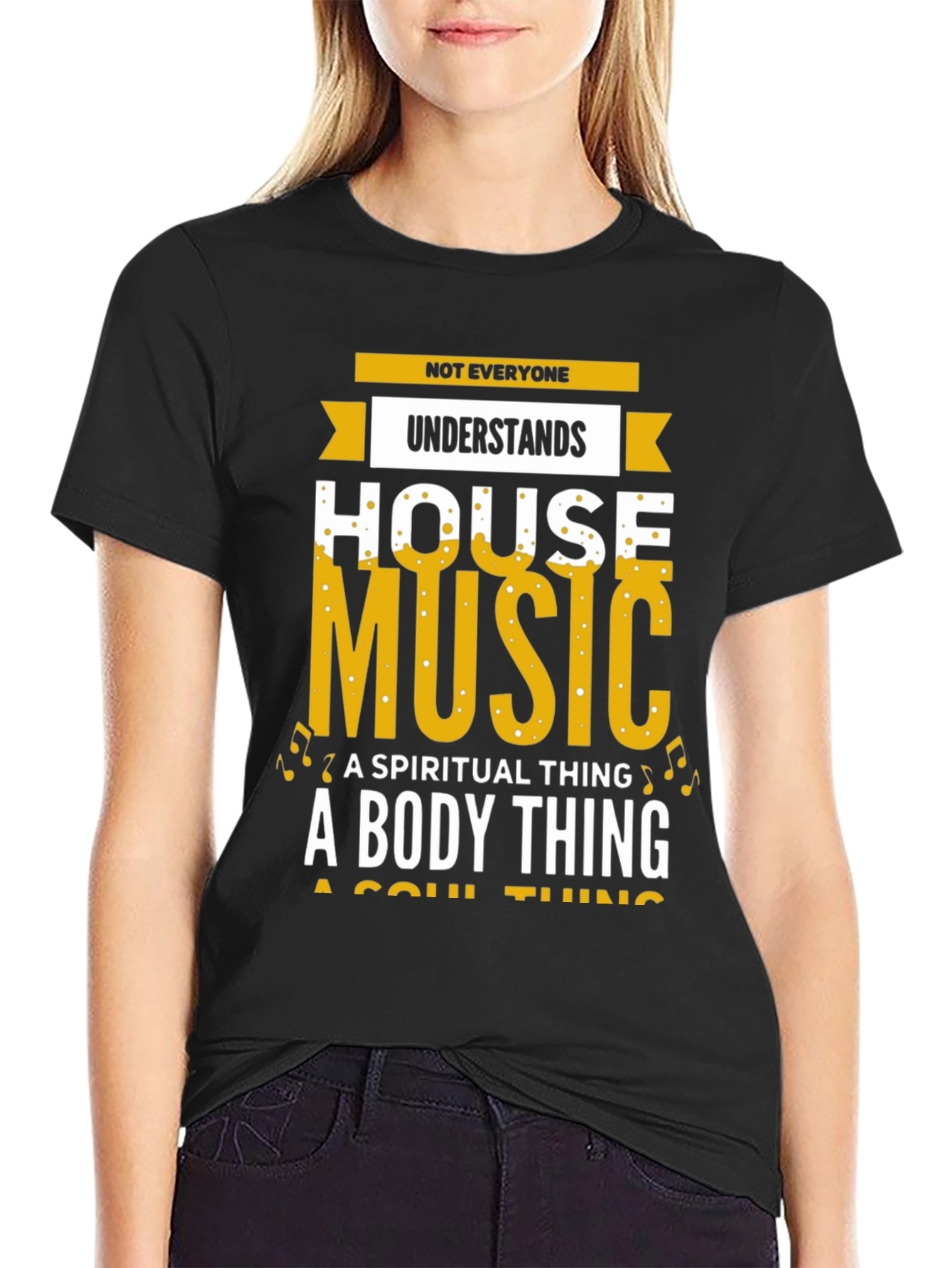House Music T-Shirt: Spiritual Body Soul