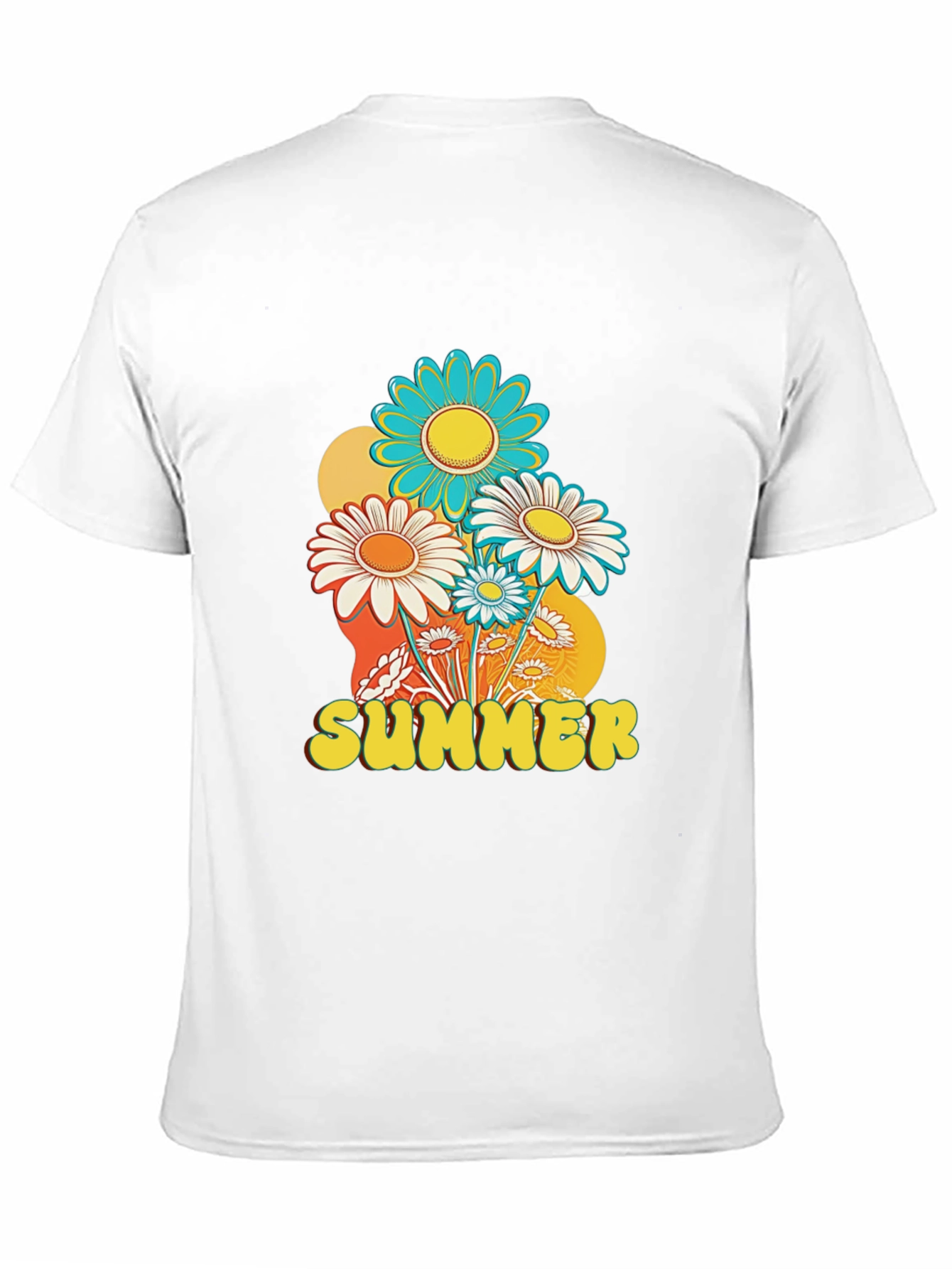 Retro Summer Floral T-Shirt