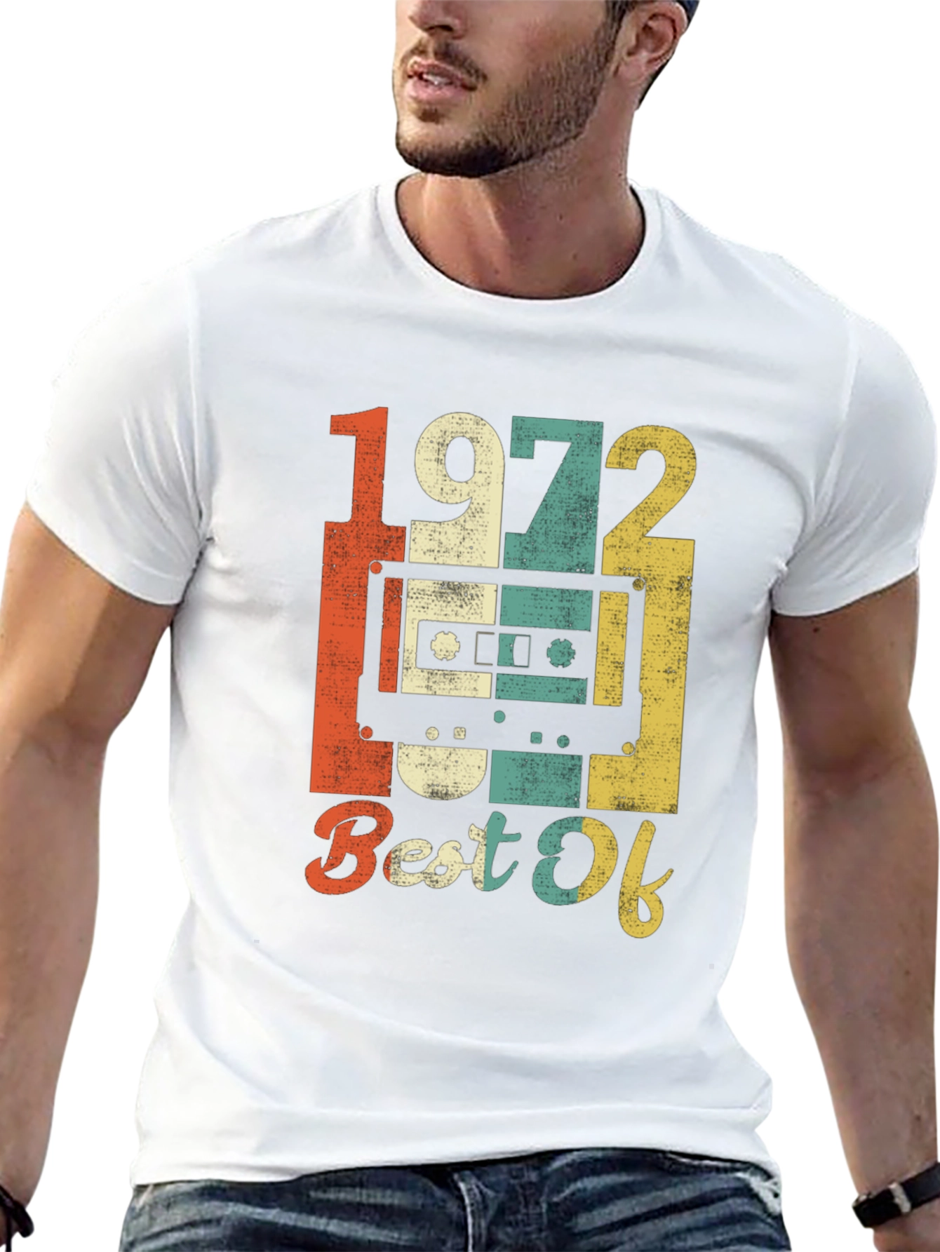 1972 Best Of Cassette Tape Graphic Tee