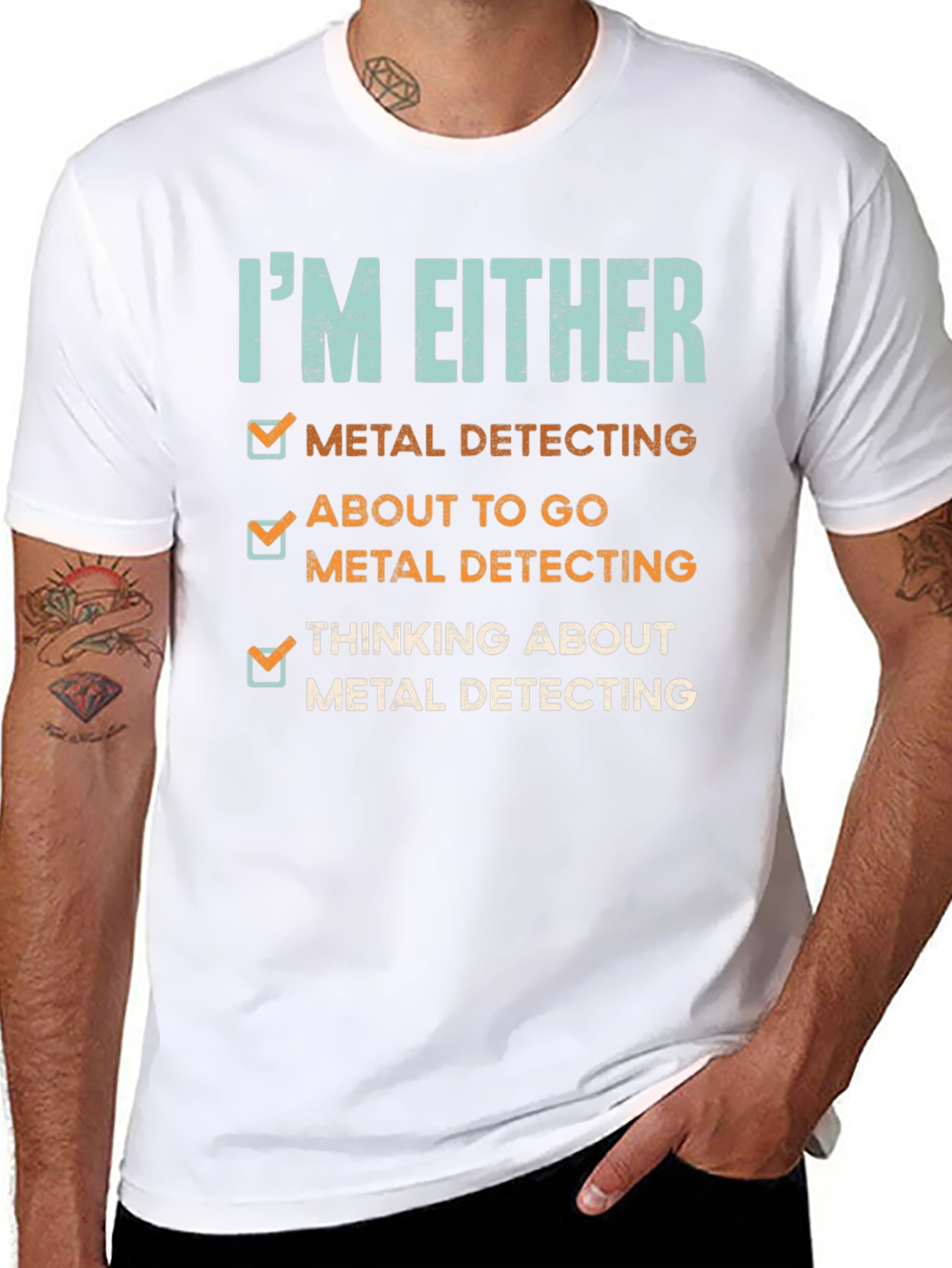 Metal Detecting T-Shirt - Detectorist Humor Tee