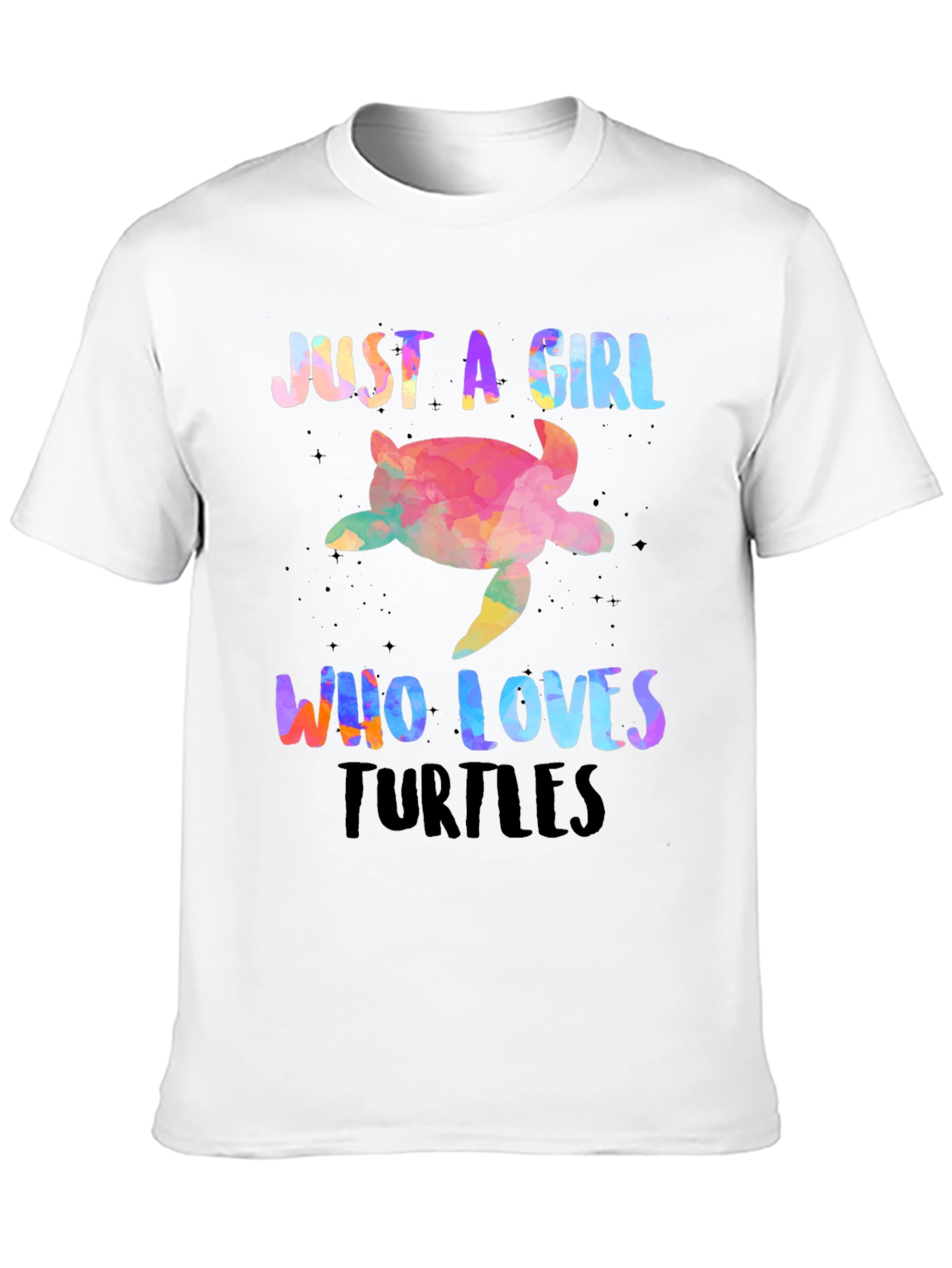Just A Girl Who Loves Turtles Graphic Tee