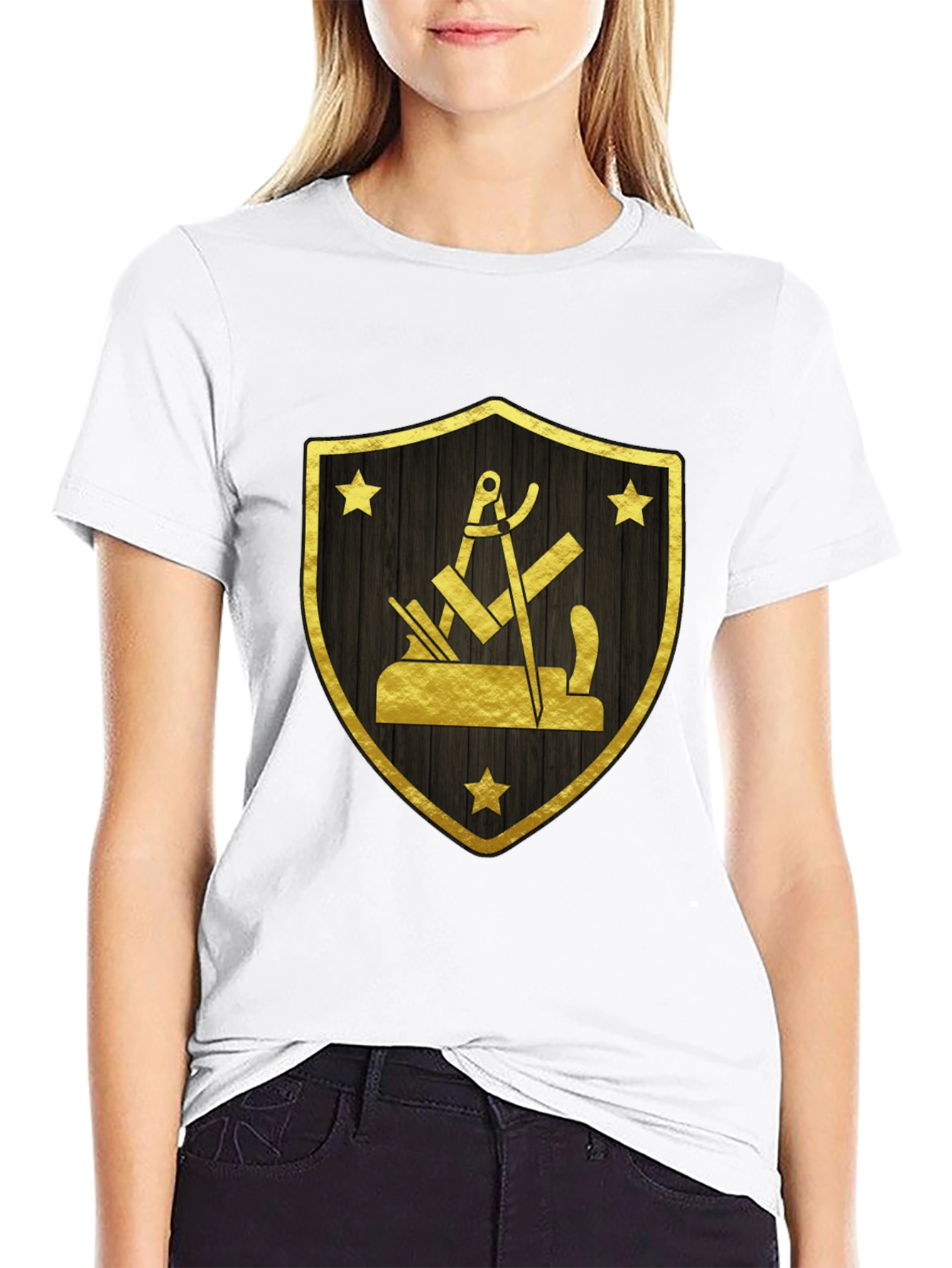 Carpenters Guild Shield Black T-Shirt