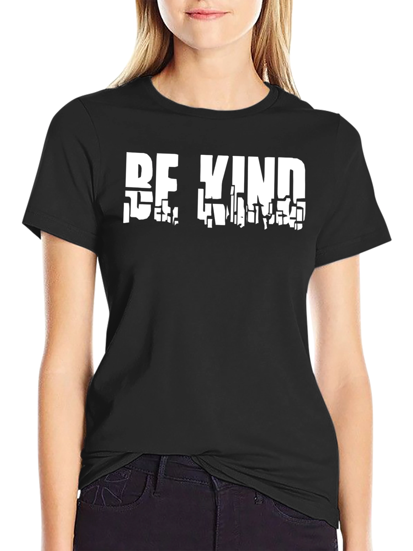 Be Kind Graphic Tee - Modern City Design