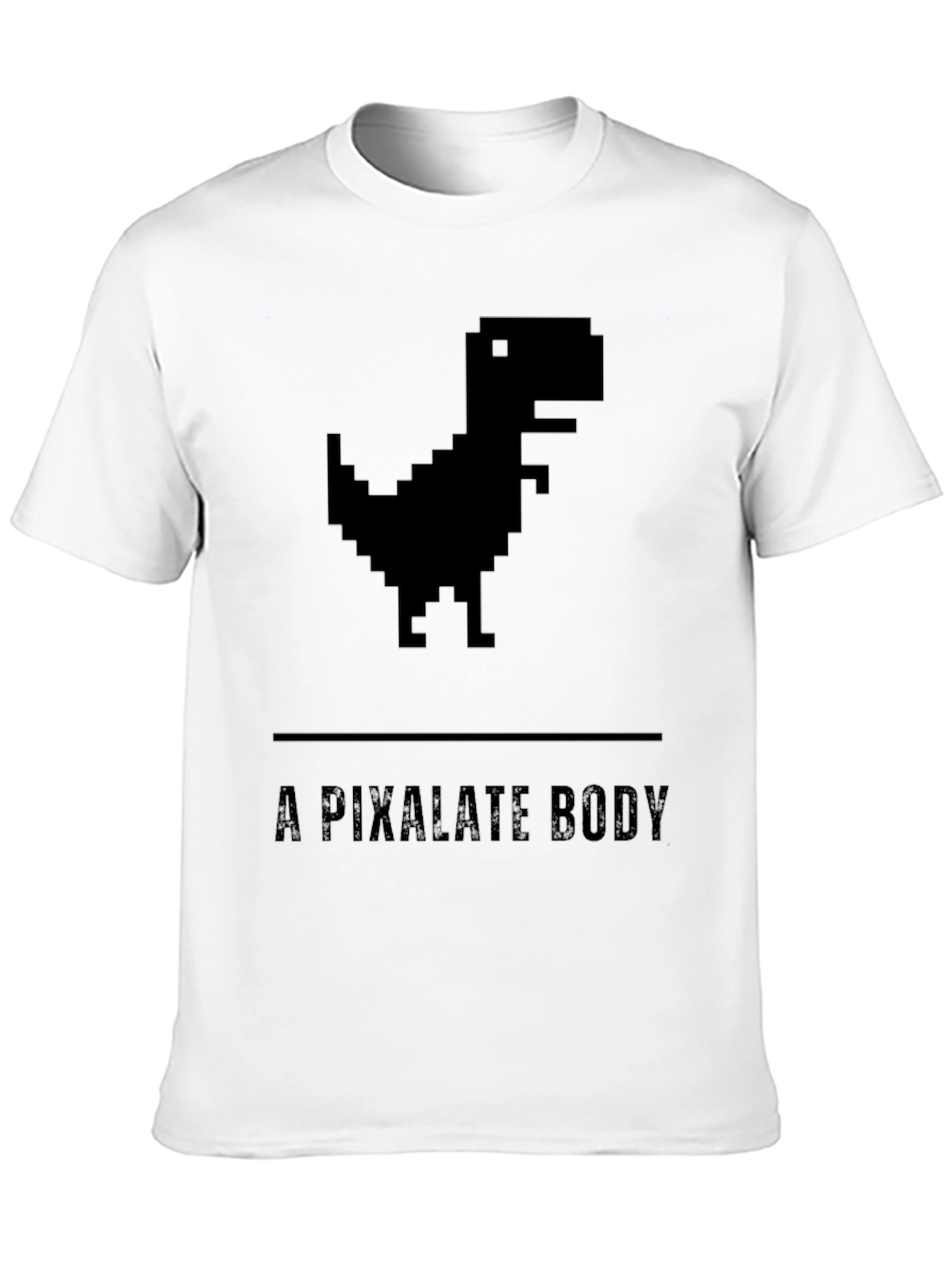 Pixelated Dino T-Shirt - A Pixelate Body