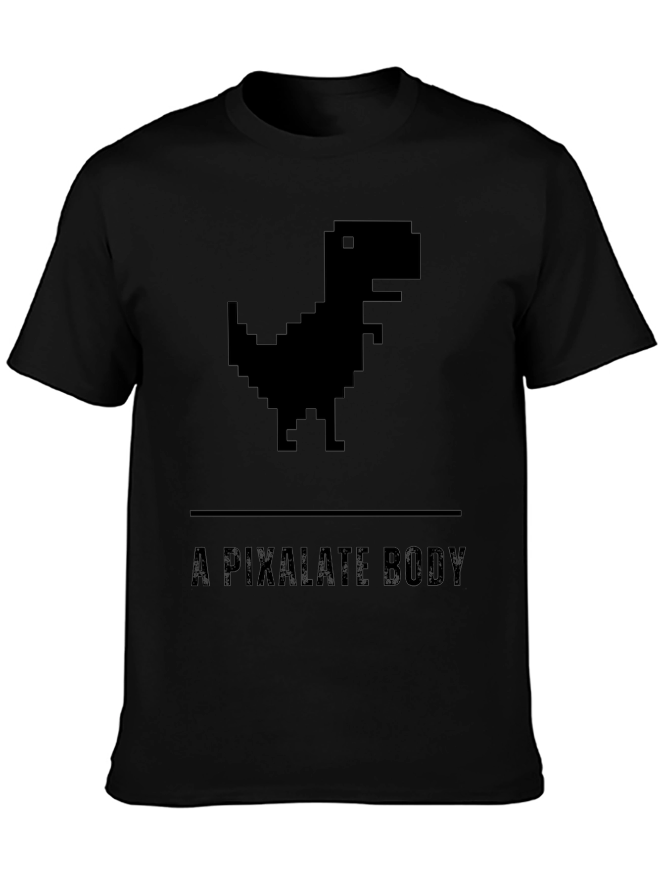 Pixelated Dino T-Shirt - A Pixelate Body