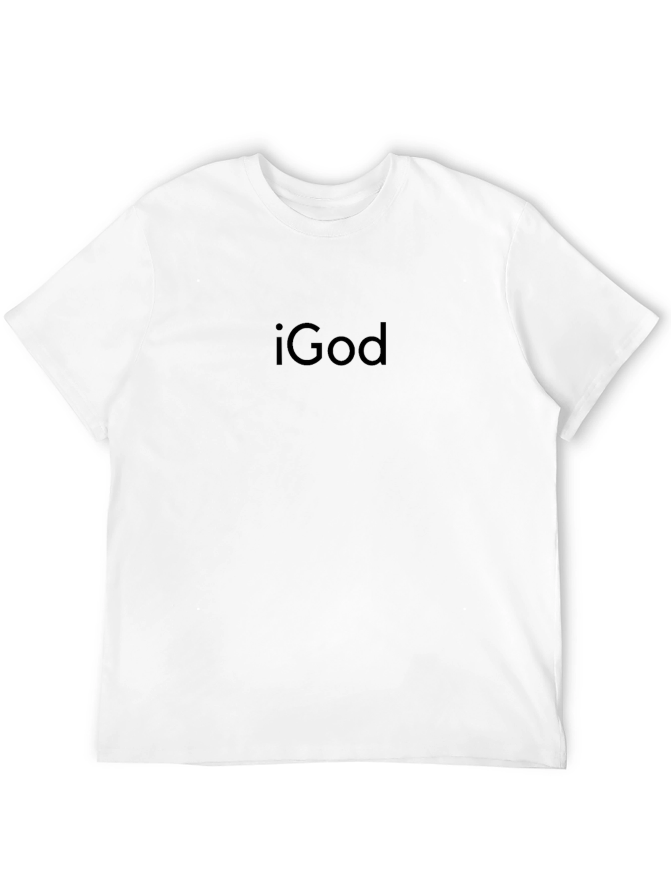 iGod Black T-Shirt - Religious Humor Tee